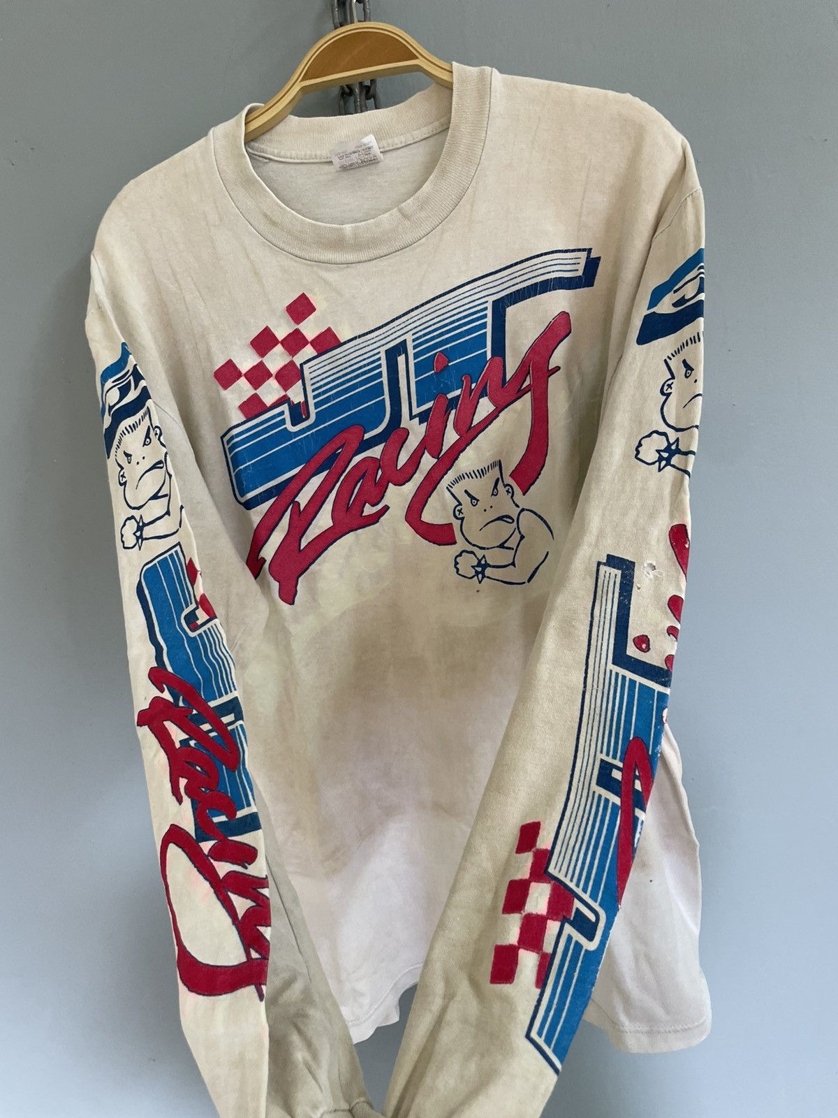 Vintage Vintage 80s JT Racing x BadBoy long sleeve t shirt Size US L / EU 52-54 / 3 - 4 Thumbnail