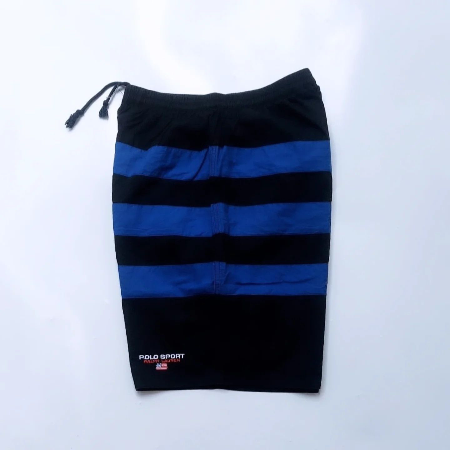 Polo Ralph Lauren Vintage 90s Polo Sport Stripe Shorts Size US 30 / EU 46 - 2 Thumbnail
