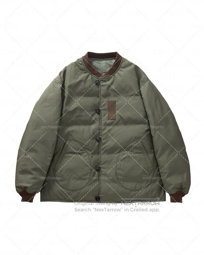 Visvim visvim corps down jacket in green. | Grailed