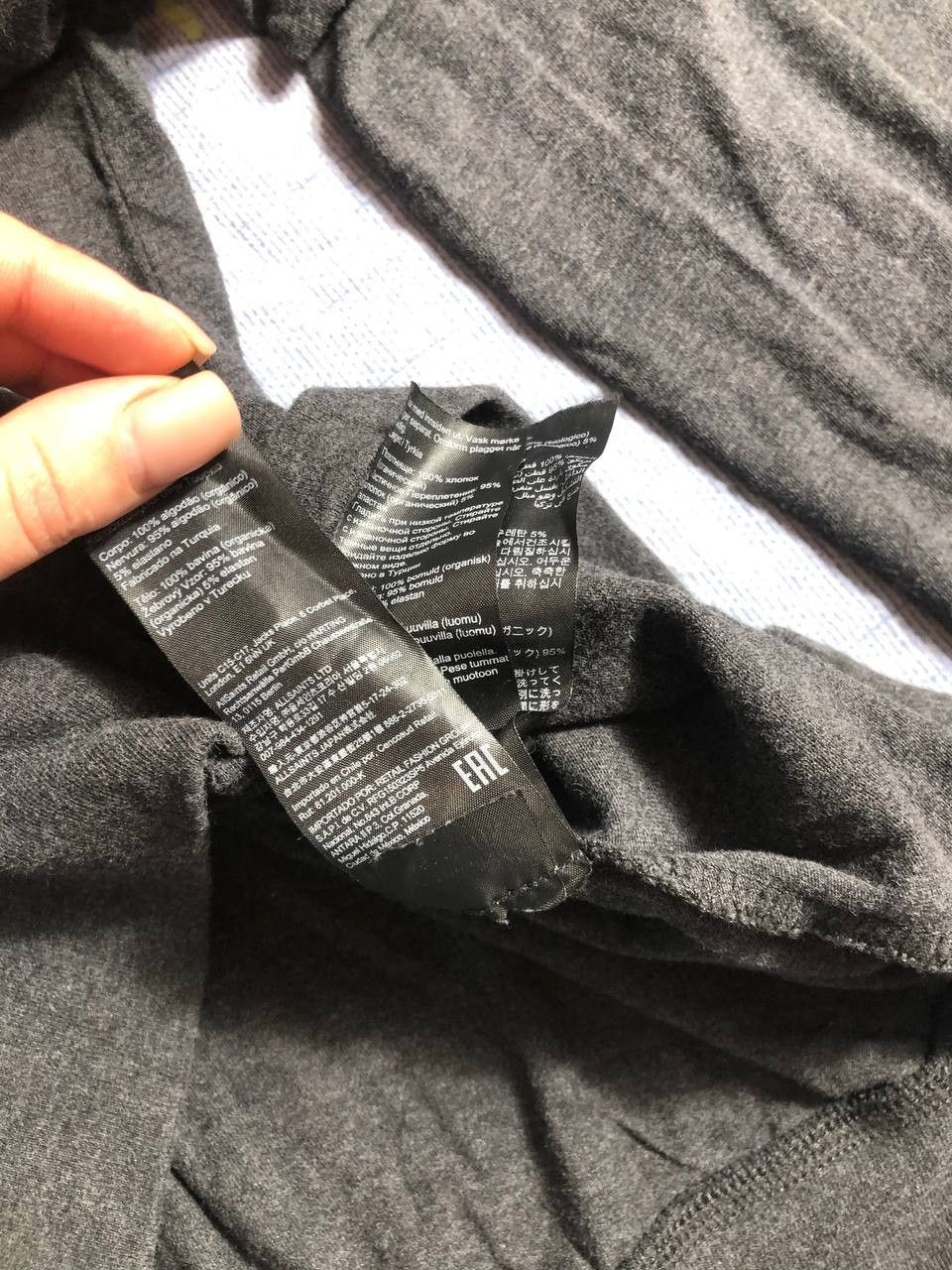 Allsaints Vintage Y2K Avant Garde Allsaints zip up Japan hoodie Size US L / EU 52-54 / 3 - 5 Thumbnail