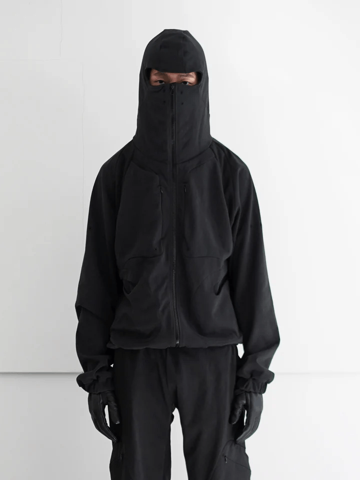 KAIKO x JIANYE-001 BLACK Zip Hoodie