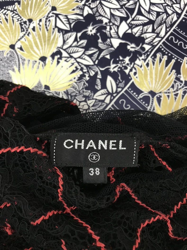 Chanel Chanel Forest Series Heavy Industry Lace Twill Pattern coa Size XS / US 0-2 / IT 36-38 - 4 Thumbnail