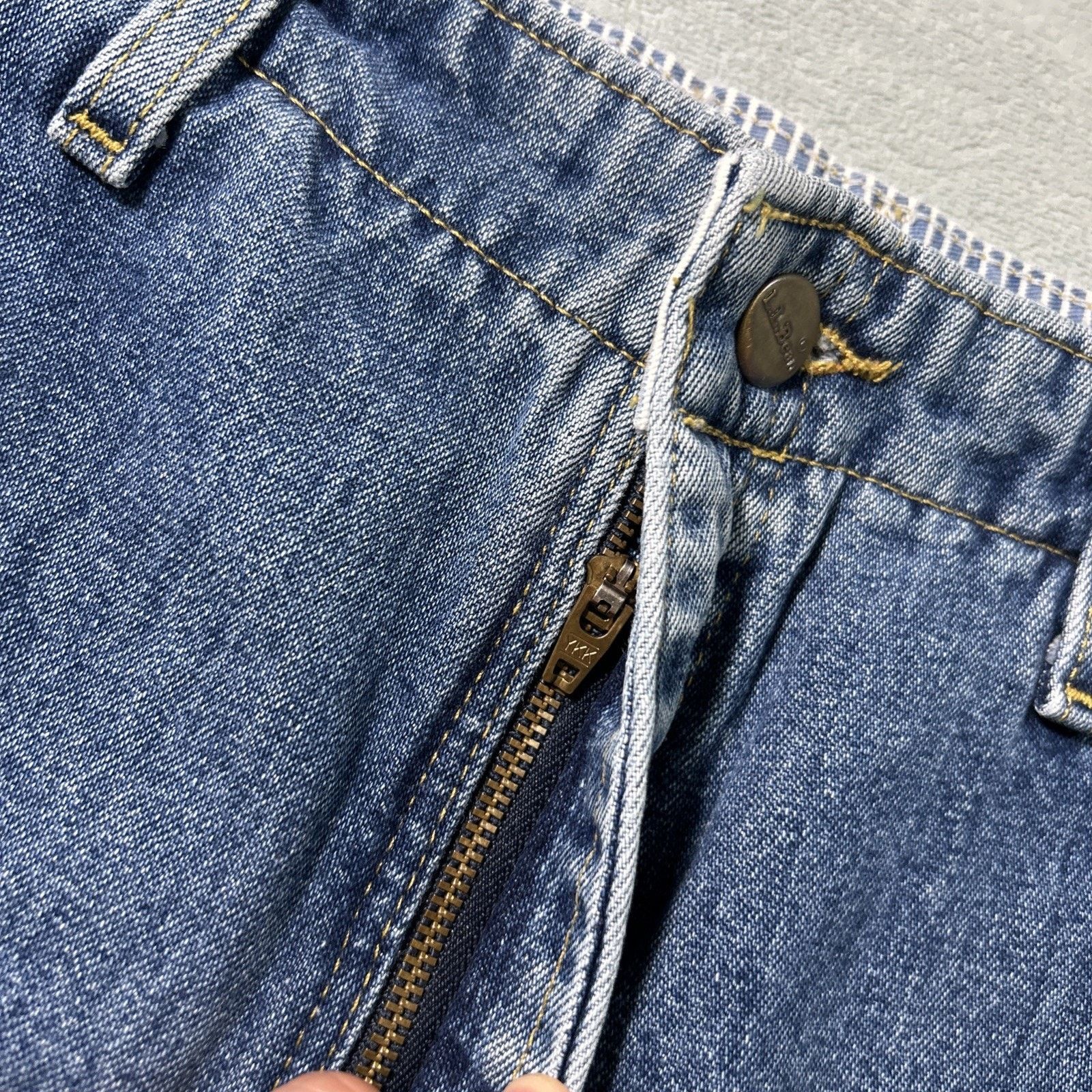 L.L. Bean LL Bean Relaxed Straight Jeans Women 16 34x27 Hamilton Loose Size 38" / US 16 / IT 52 - 8 Thumbnail