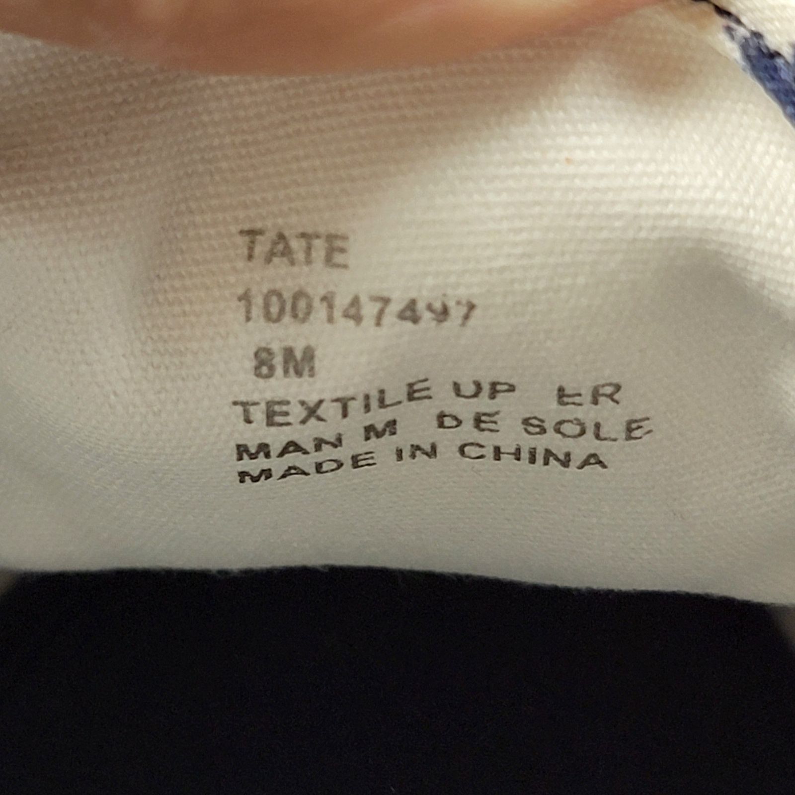 Club Room Club Room Slip On Tate Navy Palm Sz 8M 100147497 Size US 8 / EU 41 - 7 Thumbnail