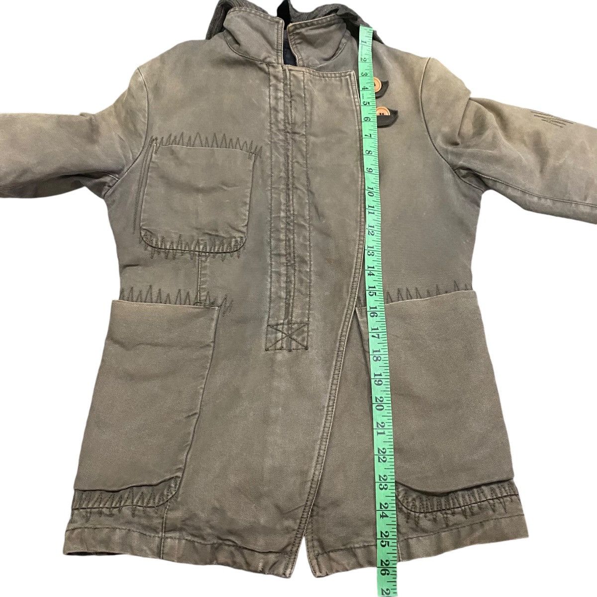 Other Vintage Corpo Nove Italy Hoodie Asymmetric Biker Jacket Size US S / EU 44-46 / 1 - 23 Thumbnail