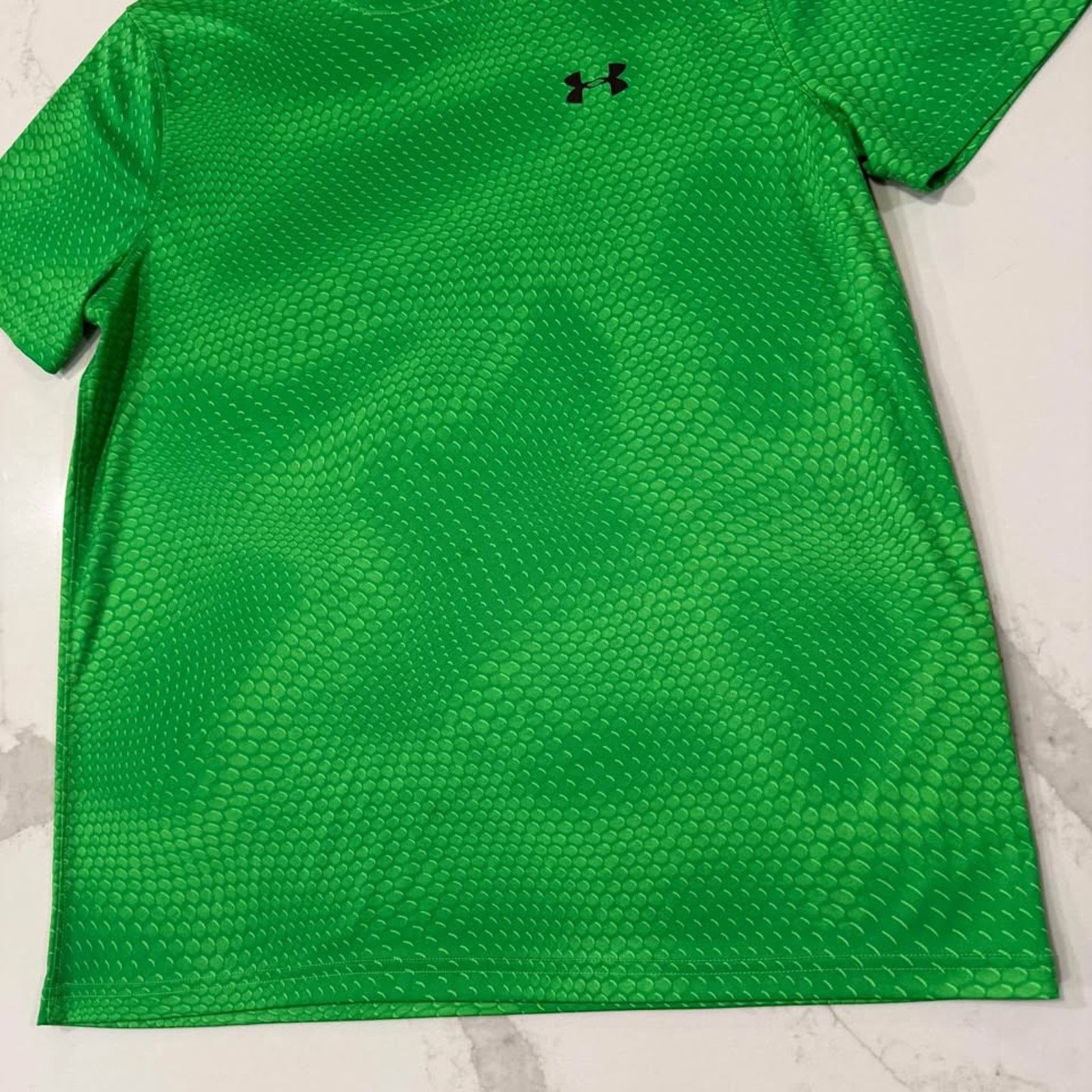 Under Armour Under Armour Heat Gear T-Shirt Men's Large Loose Fit Green Size US L / EU 52-54 / 3 - 2 Thumbnail