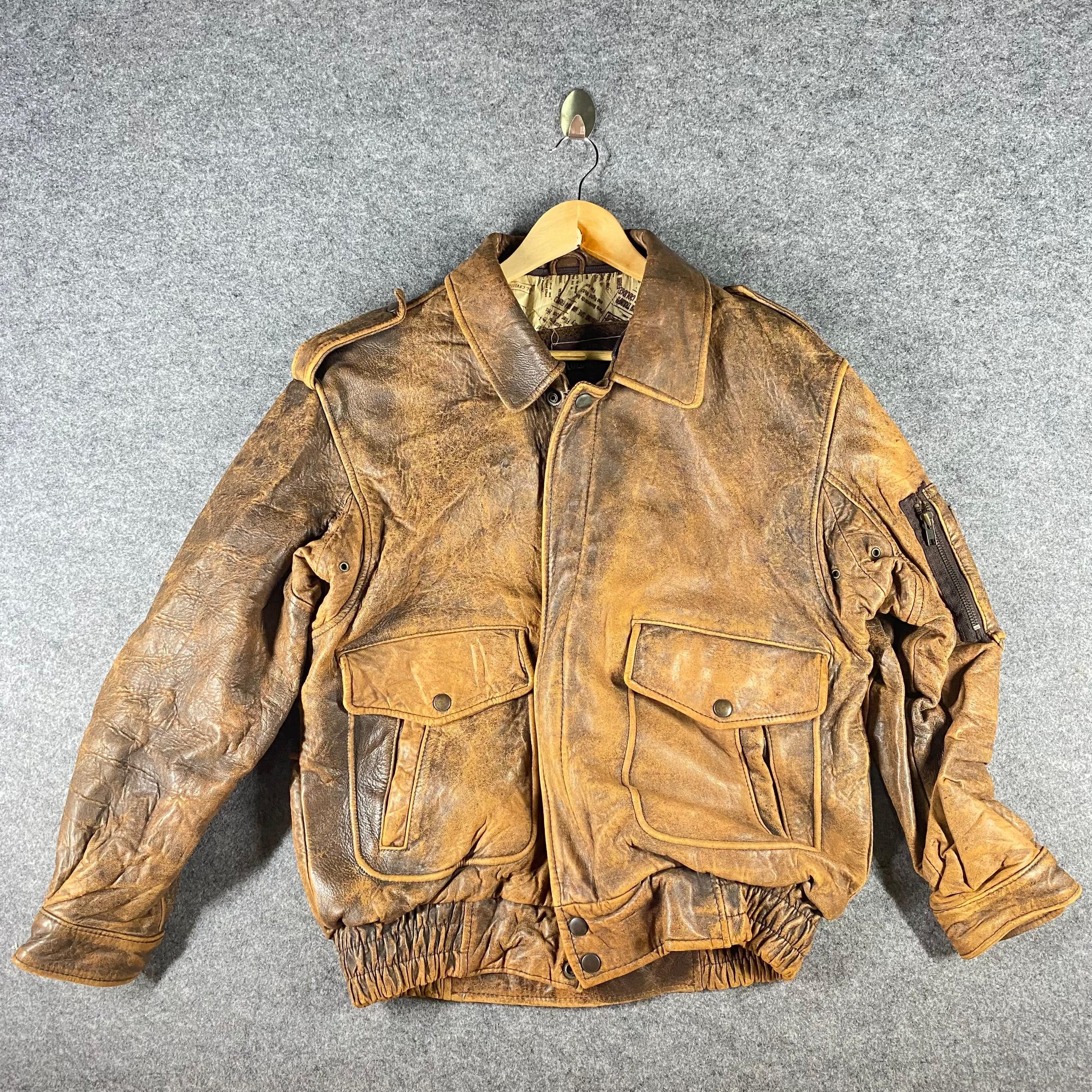 If Six Was Nine Vintage Lord Anthony Leather Jacket Size US M / EU 48-50 / 2 - 3 Thumbnail