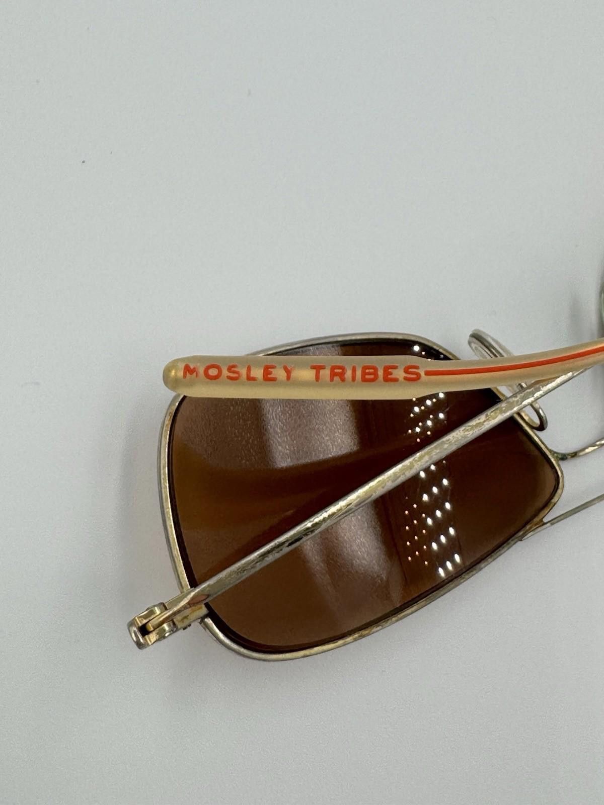 Designer Mosley Tribes Gold Enforcer Aviator Sunglasses Prescription Size ONE SIZE - 6 Thumbnail