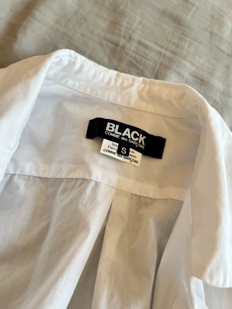 Comme des Garcons Comme Des Garcons White round neck shirt Size S / US 4 / IT 40 - 1 Thumbnail