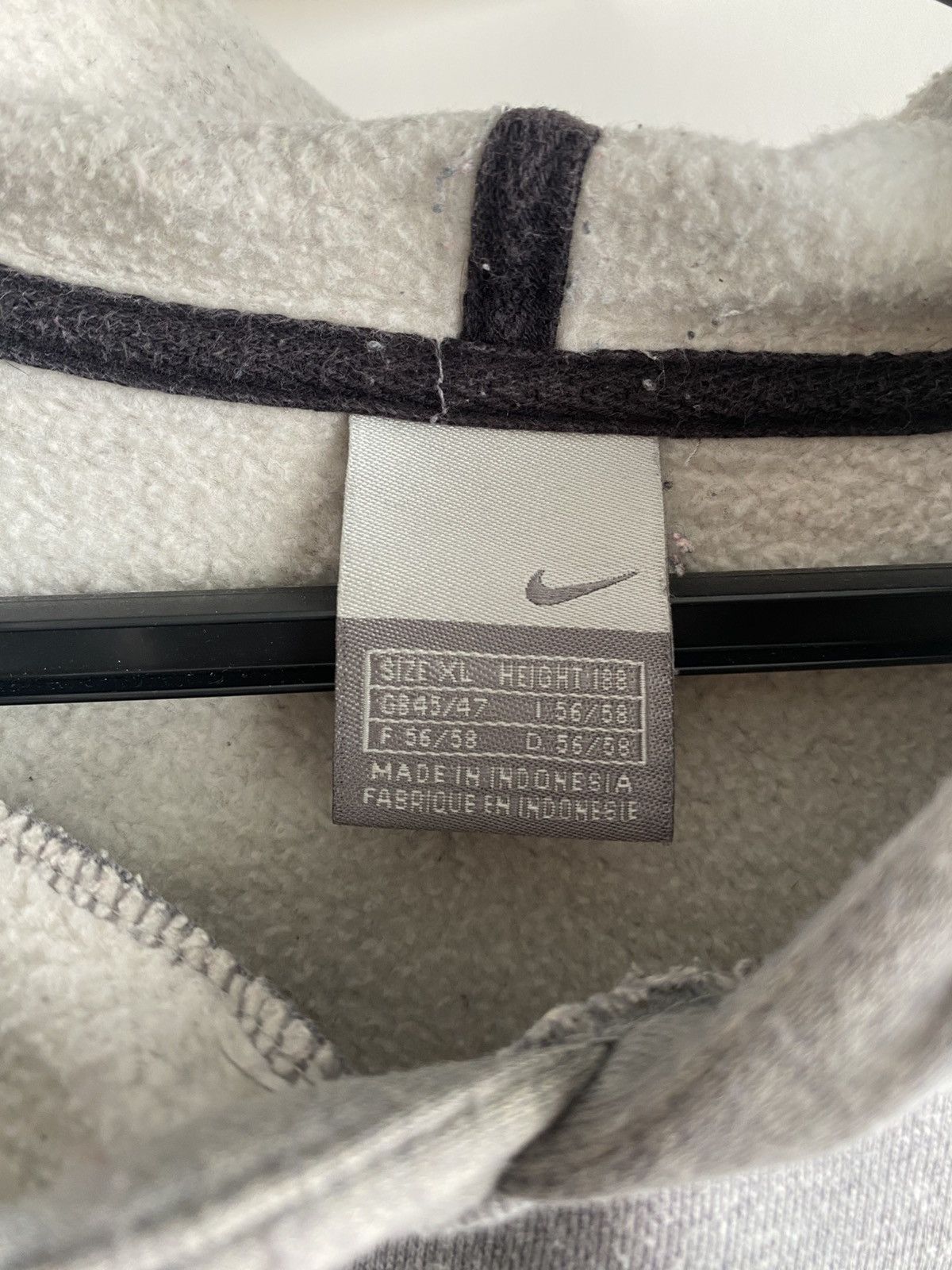 Nike × Vintage Nike Spell out Hoodie boxy fit XL silver tag 00s vintage y2k Size US XL / EU 56 / 4 - 6 Thumbnail