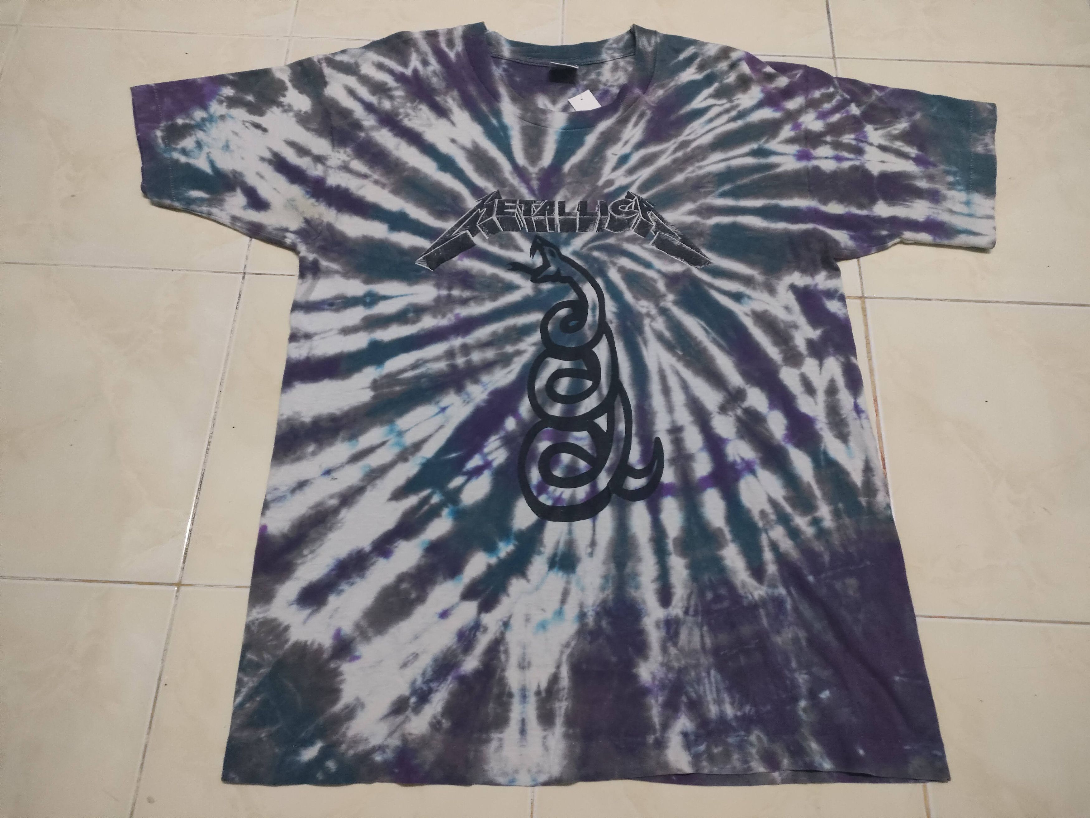 Band Tees × Vintage Vintage Metallica Music Roc Tour Tee Size US L / EU 52-54 / 3 - 1 Thumbnail