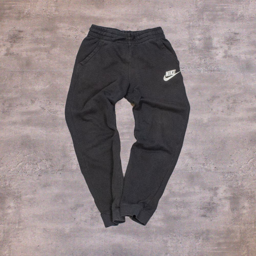 Nike Vintage VTG Y2K Style Nike Black Sweatpant's Size US 26 / EU 42 - 1 Thumbnail