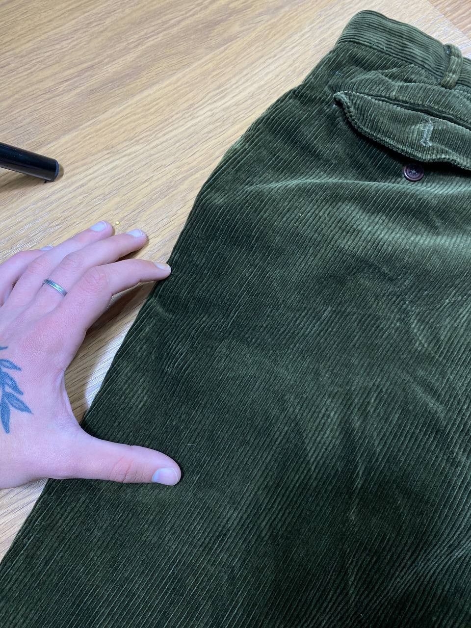 Other Dirty Painted Distressed Thrashed Faded Baggy Jeans Y2K Size US 32 / EU 48 - 13 Thumbnail