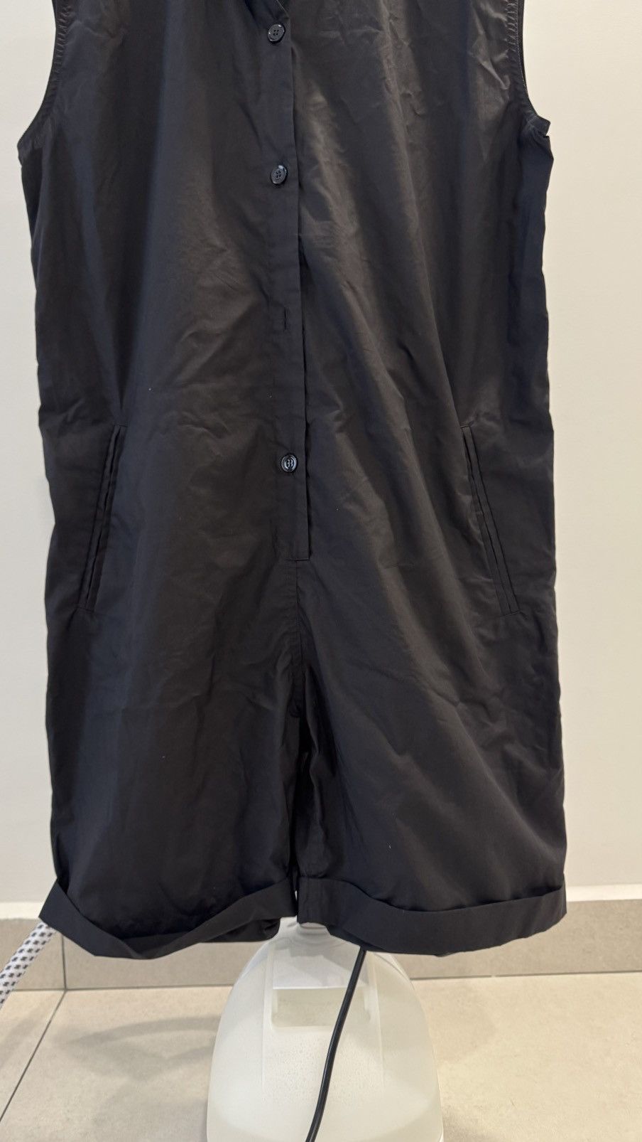 Maison Margiela MM6 Maison Margiela Black Short Jumpsuit Size XS / US 0-2 / IT 36-38 - 4 Thumbnail
