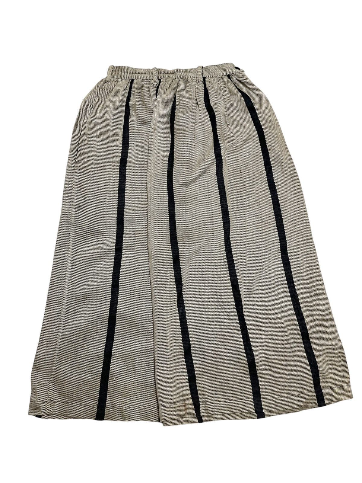 Vintage × Y's × Yohji Yamamoto VINTAGE Y’s by YOHJI YAMAMOTO STRIPES SKIRT AVANT GARDE Size 27" / US 4 / IT 40 - 1 Thumbnail