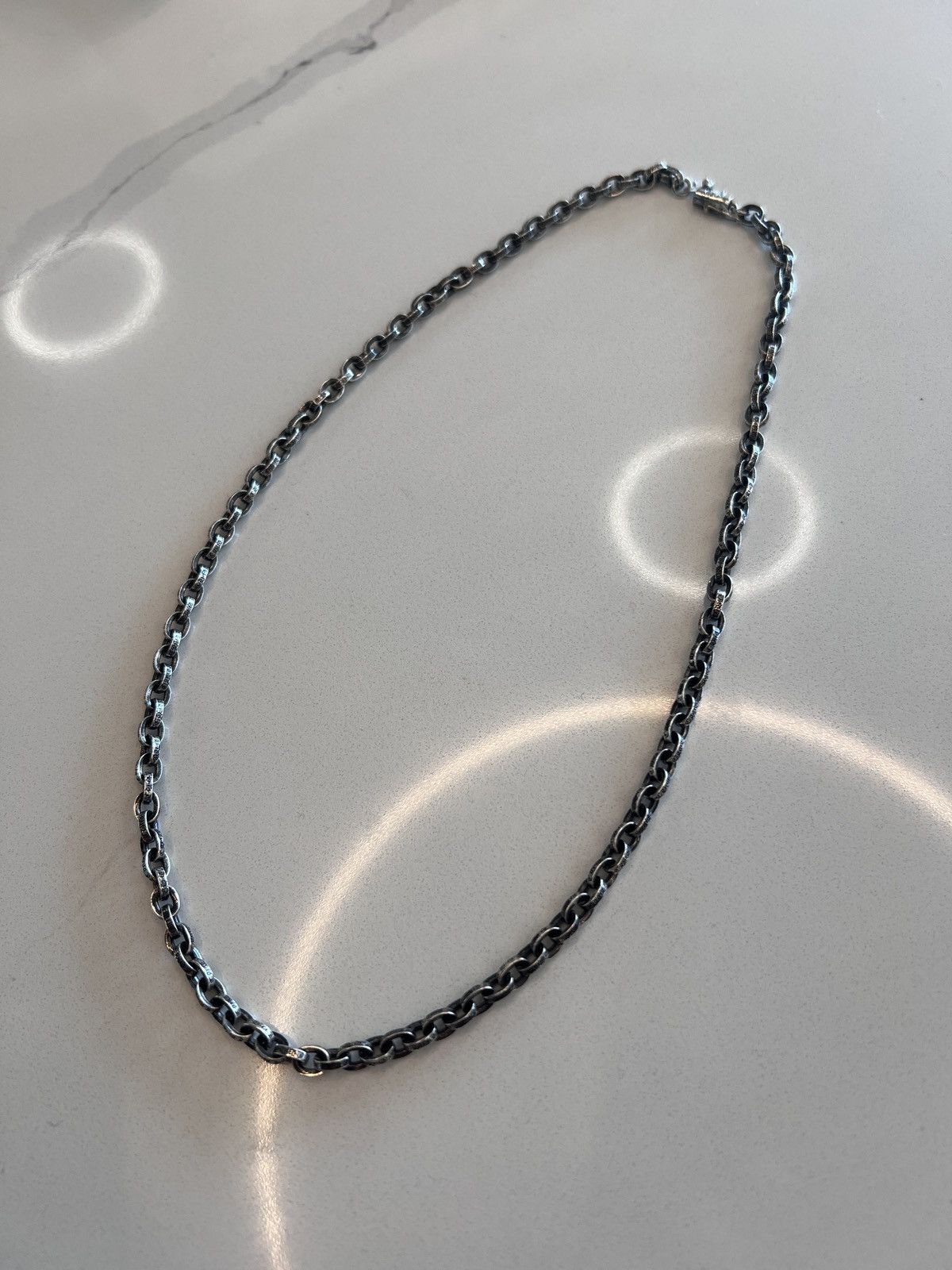 Chrome Hearts Chrome Hearts Paper Chain Lobster Claps Necklace Size ONE SIZE - 1 Thumbnail