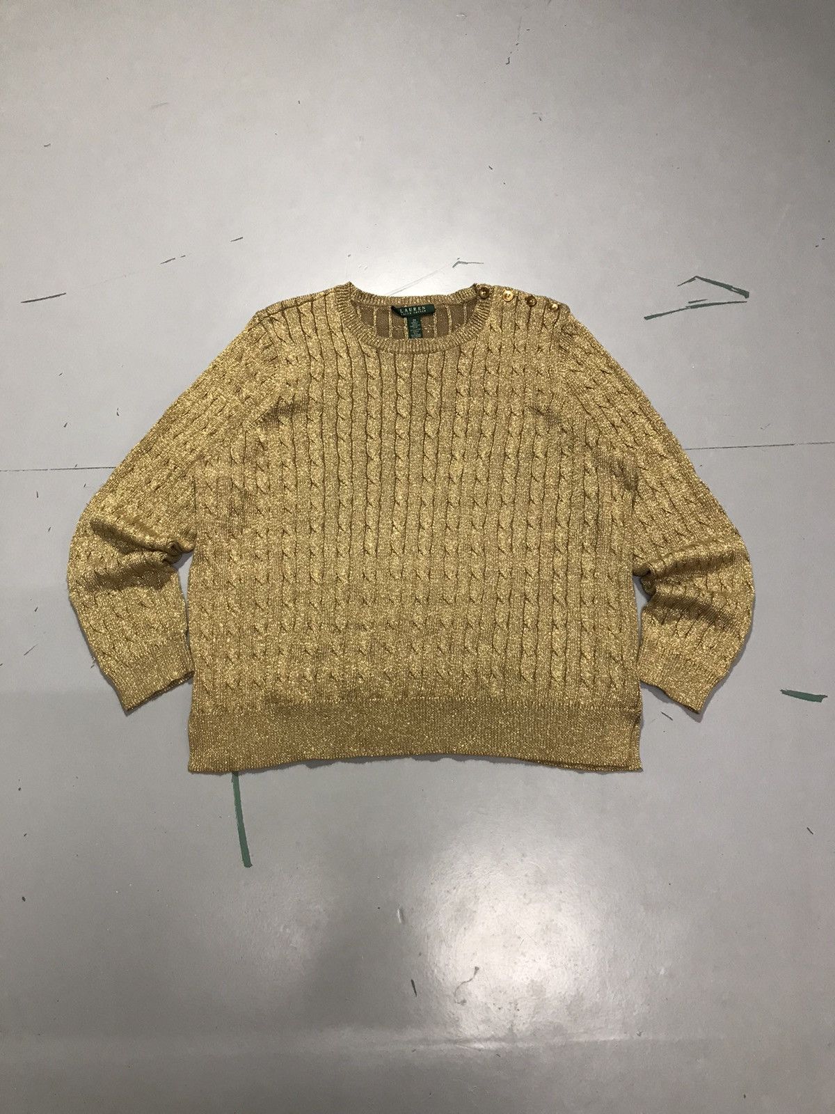 Polo Ralph Lauren Vintage polo Ralph Lauren knit sweater Size US M / EU 48-50 / 2 - 1 Thumbnail
