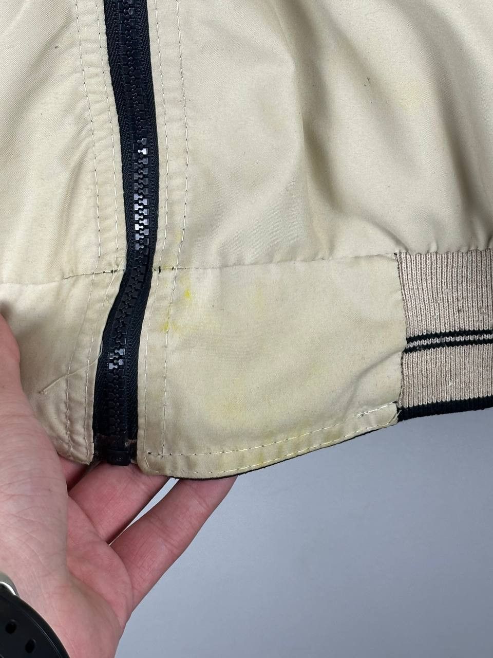 Lacoste Lacoste Vintage Reversible Bomber Jacket Size US L / EU 52-54 / 3 - 9 Thumbnail