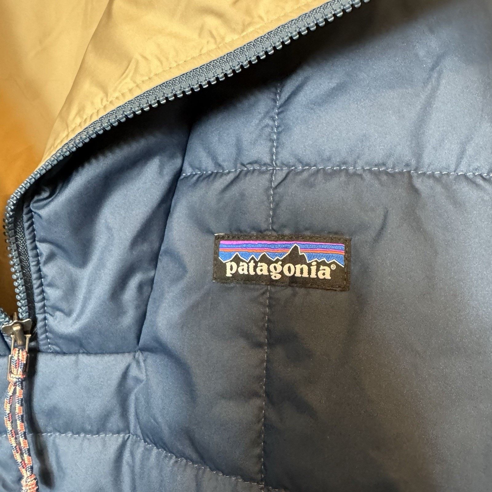 Patagonia Patagonia Box Quilted Pullover 1/4 Zip Insulated Blue Mens L Size US L / EU 52-54 / 3 - 2 Thumbnail