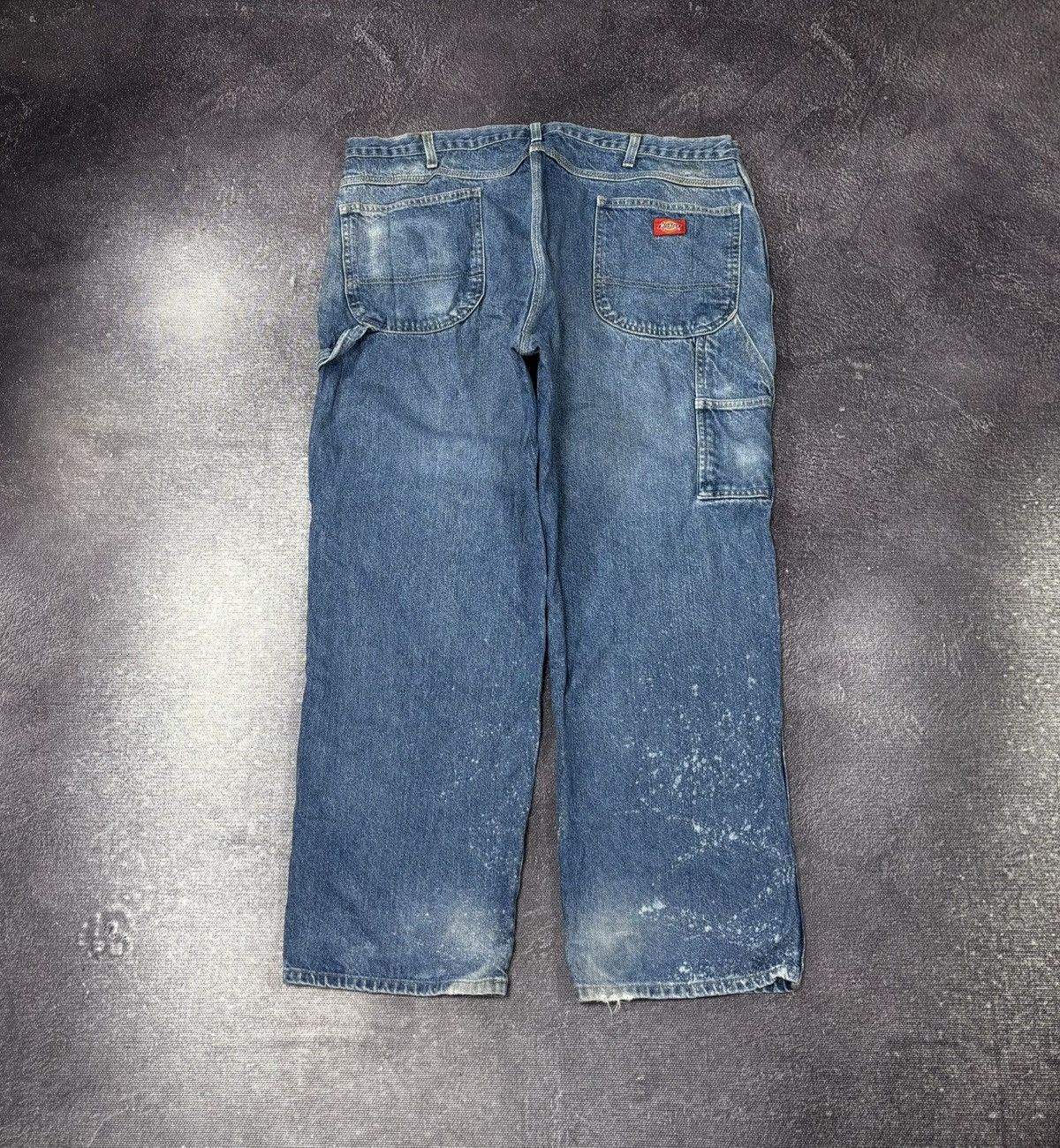 Dickies Vintage Dickies Y2K Faded Blue Denim USA Hype Baggy Jeans Size US 42 / EU 58 - 1 Thumbnail