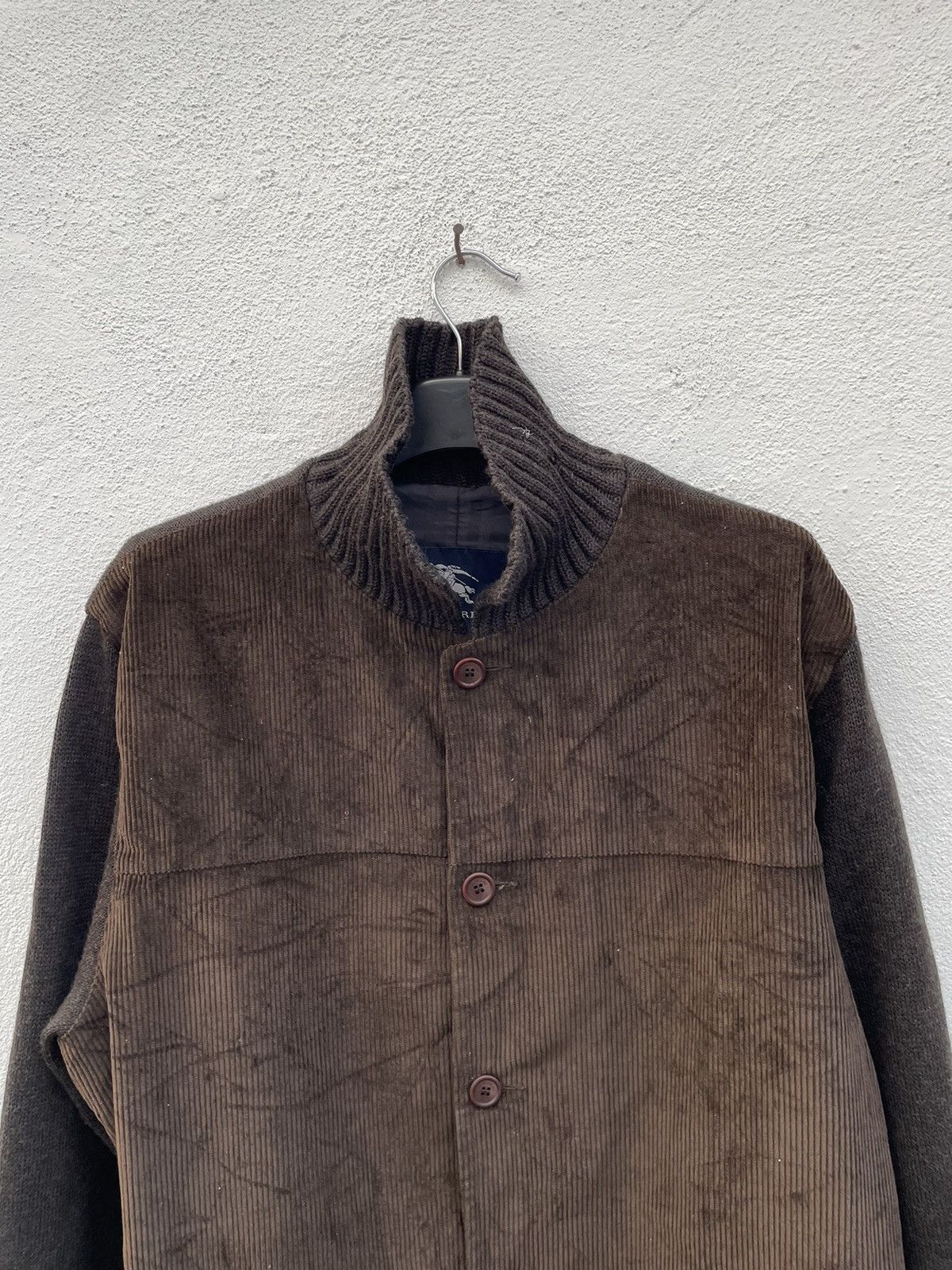 Burberry Burberry London Corduroy Wool Jacket Size US M / EU 48-50 / 2 - 2 Thumbnail