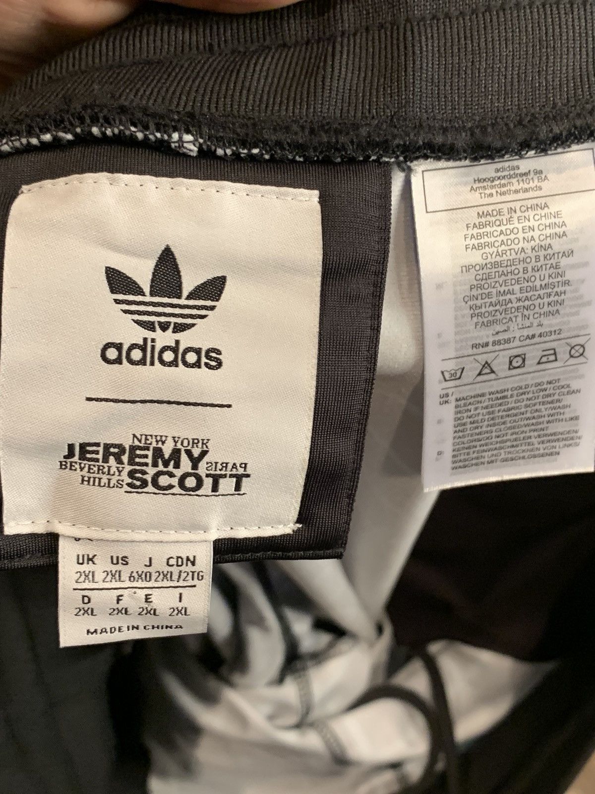 Adidas *RARE* New Jeremy Scott x Adidas Performance Pants - 2XL Size US 38 / EU 54 - 5 Thumbnail
