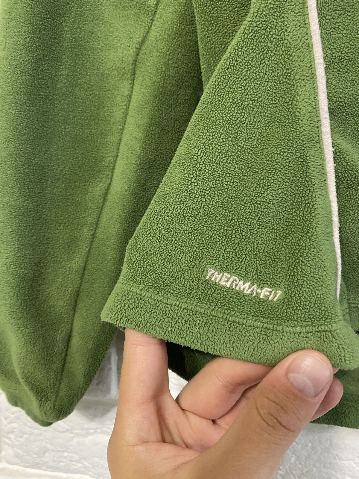 Nike ACG × Vintage Vintage Nike ACG fleece jacket green M logo Size M / US 6-8 / IT 42-44 - 2 Thumbnail