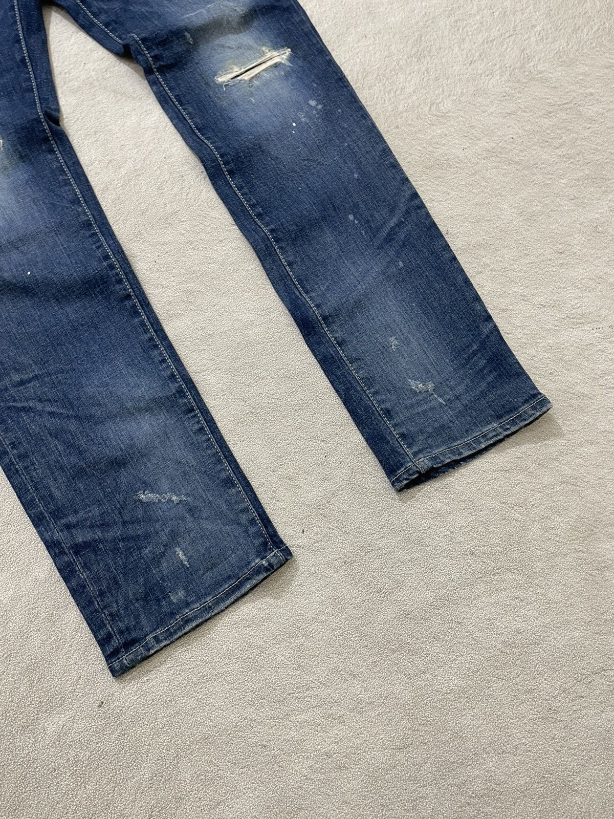 Undercover 2000s Undercover Ripped Denim Wash Jeans Y2K Hysteric ifsix Size US 33 - 6 Thumbnail