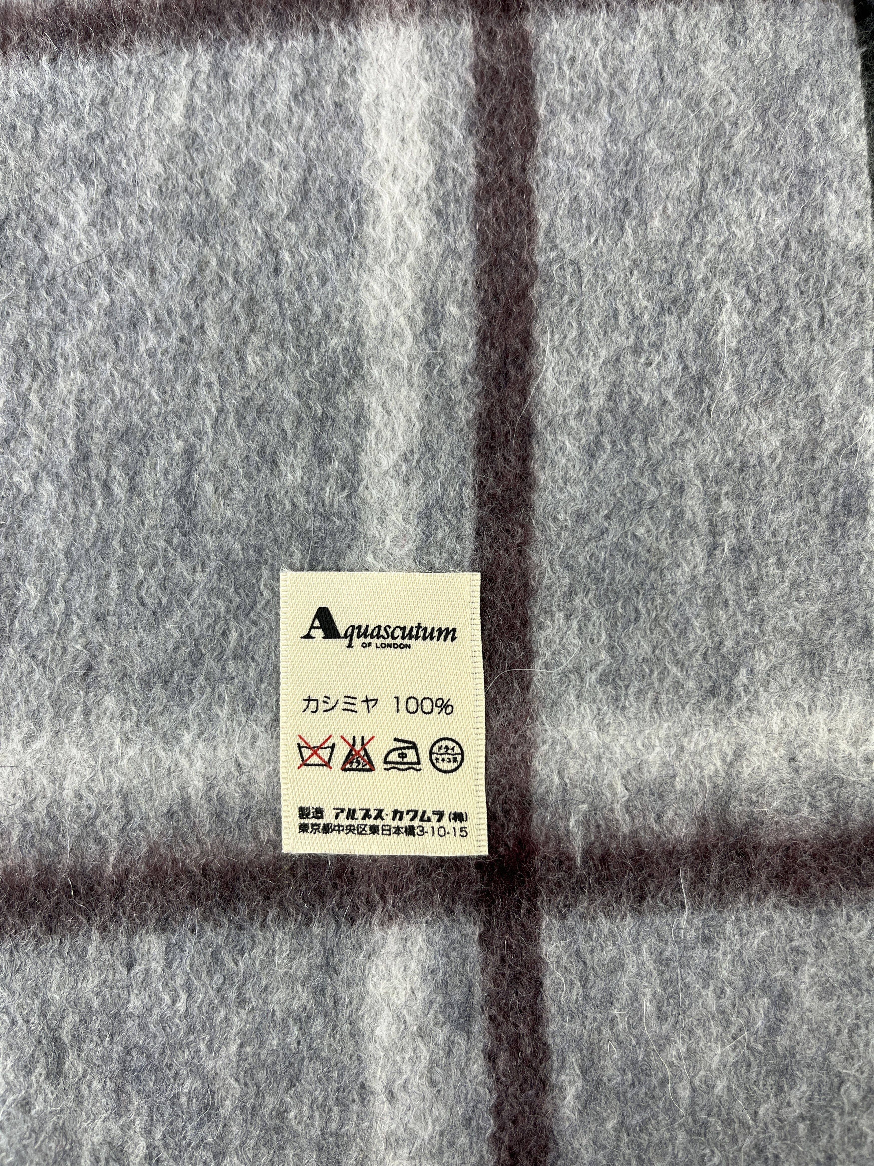 Aquascutum Aquascutum Scarf / Muffler / Neckwear T177 Size ONE SIZE - 7 Thumbnail