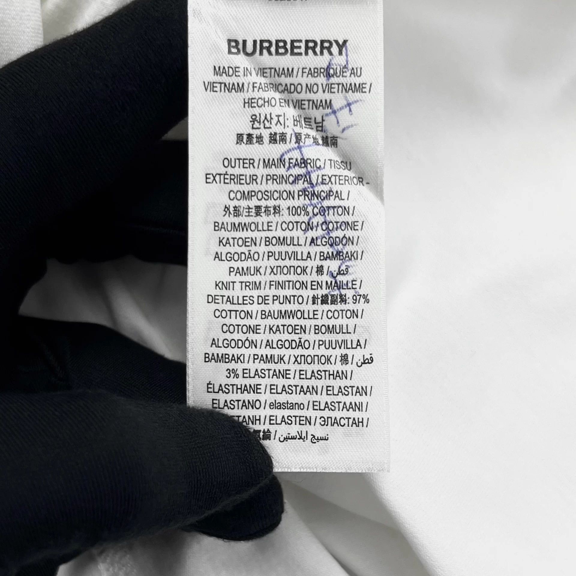 Burberry Burberry London White SS Tee Unisex OS/XS NWT Size US XS / EU 42 / 0 - 4 Thumbnail