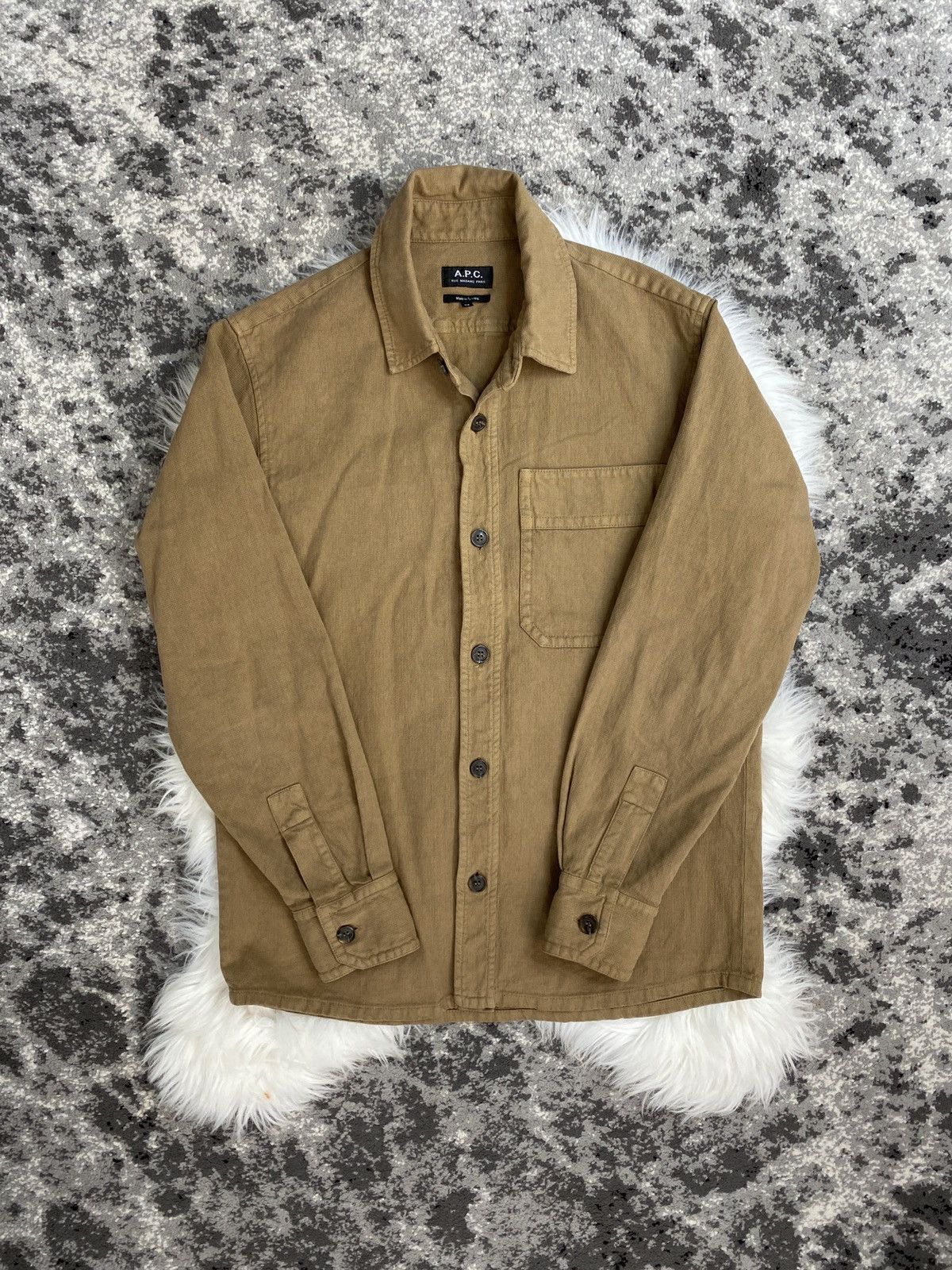 A.P.C. A.P.C. Shirt Beige Colour XS-S Size Size US XS / EU 42 / 0 - 1 Thumbnail