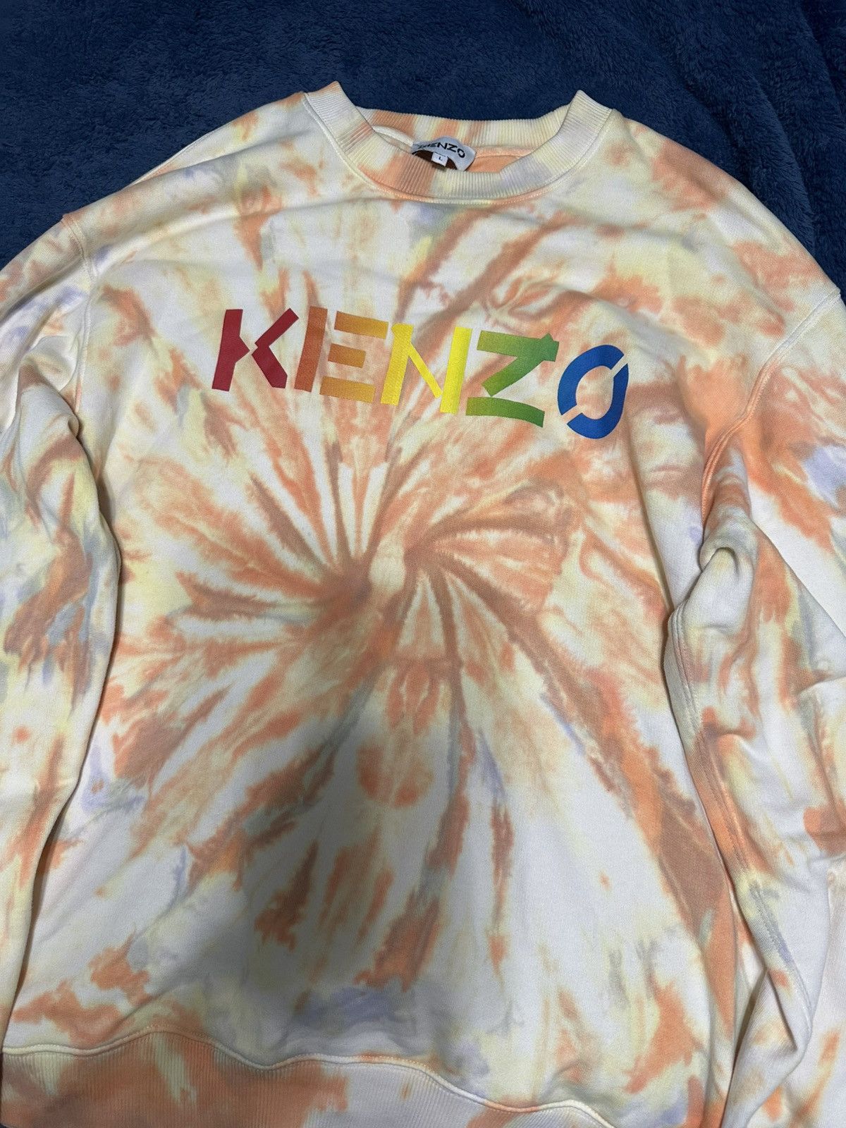 Kenzo Kenzo tie dye sweatshirt Size US L / EU 52-54 / 3 - 1 Thumbnail