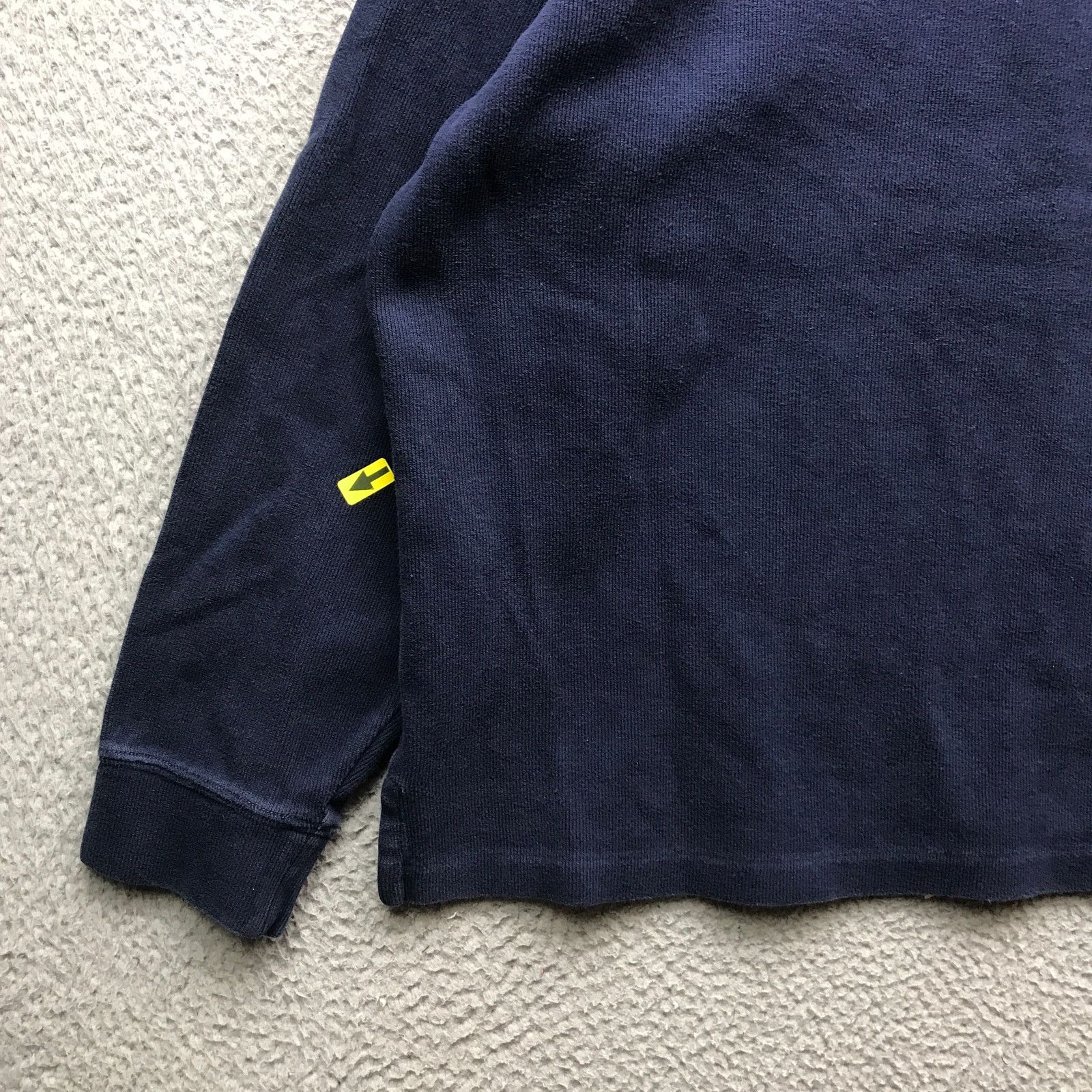 Polo Ralph Lauren Polo Ralph Lauren 1/4 Zip Ribbed Pullover Sweater Men XL Size US XL / EU 56 / 4 - 6 Thumbnail