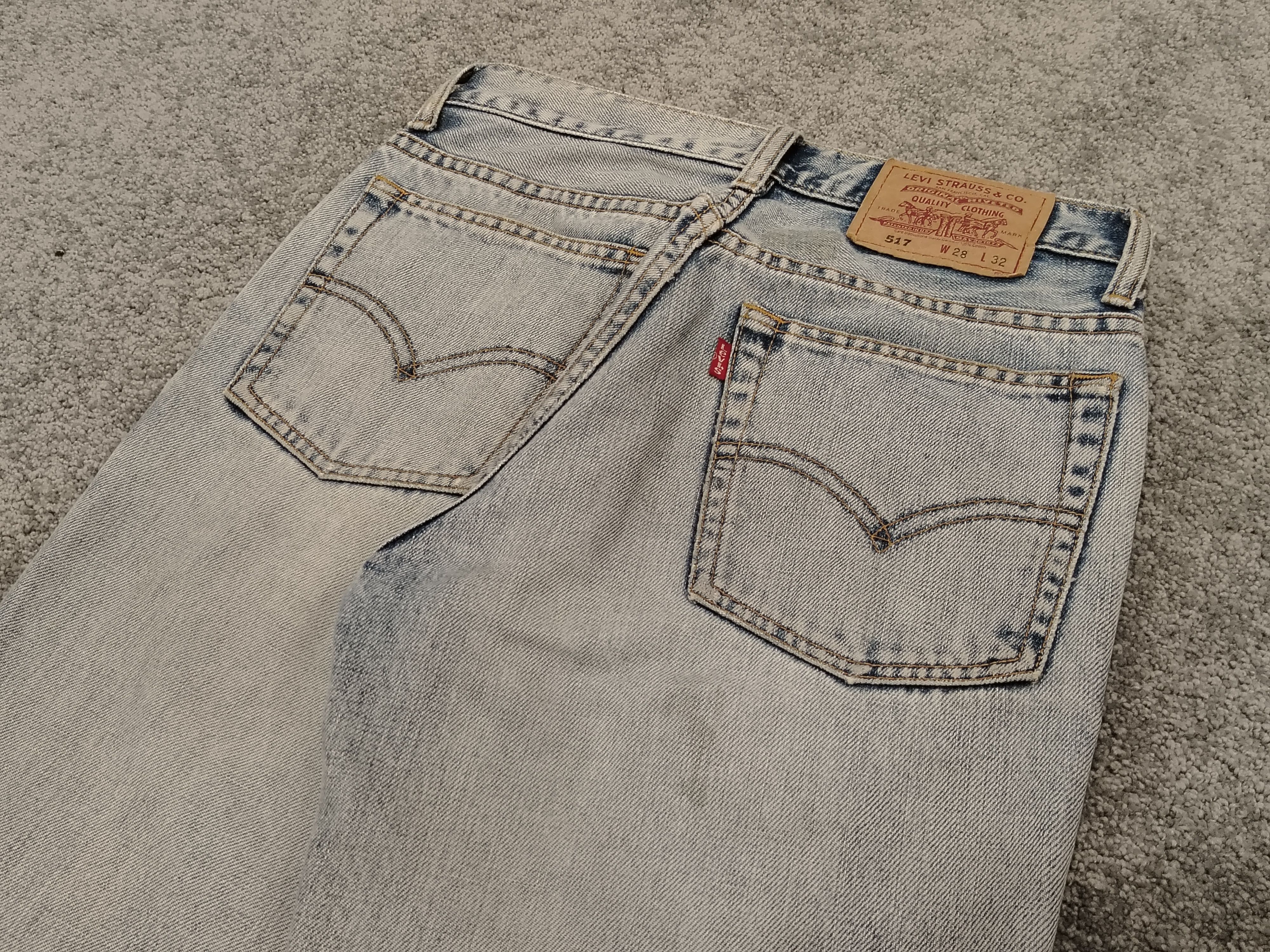 Levi's × Vintage Levis 517 Jeans Flare Bootcut Size US 27 - 11 Thumbnail