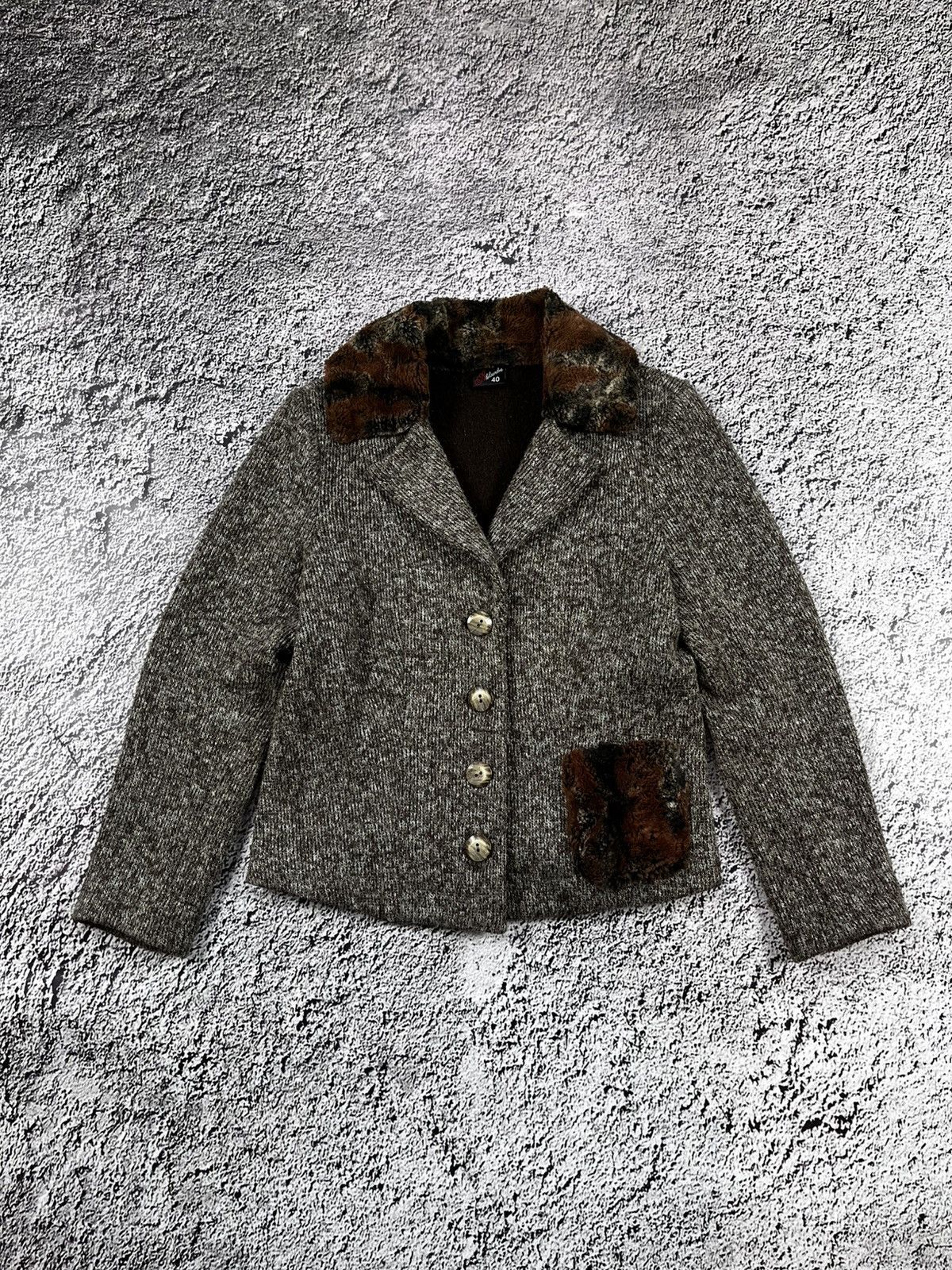 Vintage Vintage Cashmere retro cardigan jacket size 40 Size S / US 4 / IT 40 - 2 Thumbnail