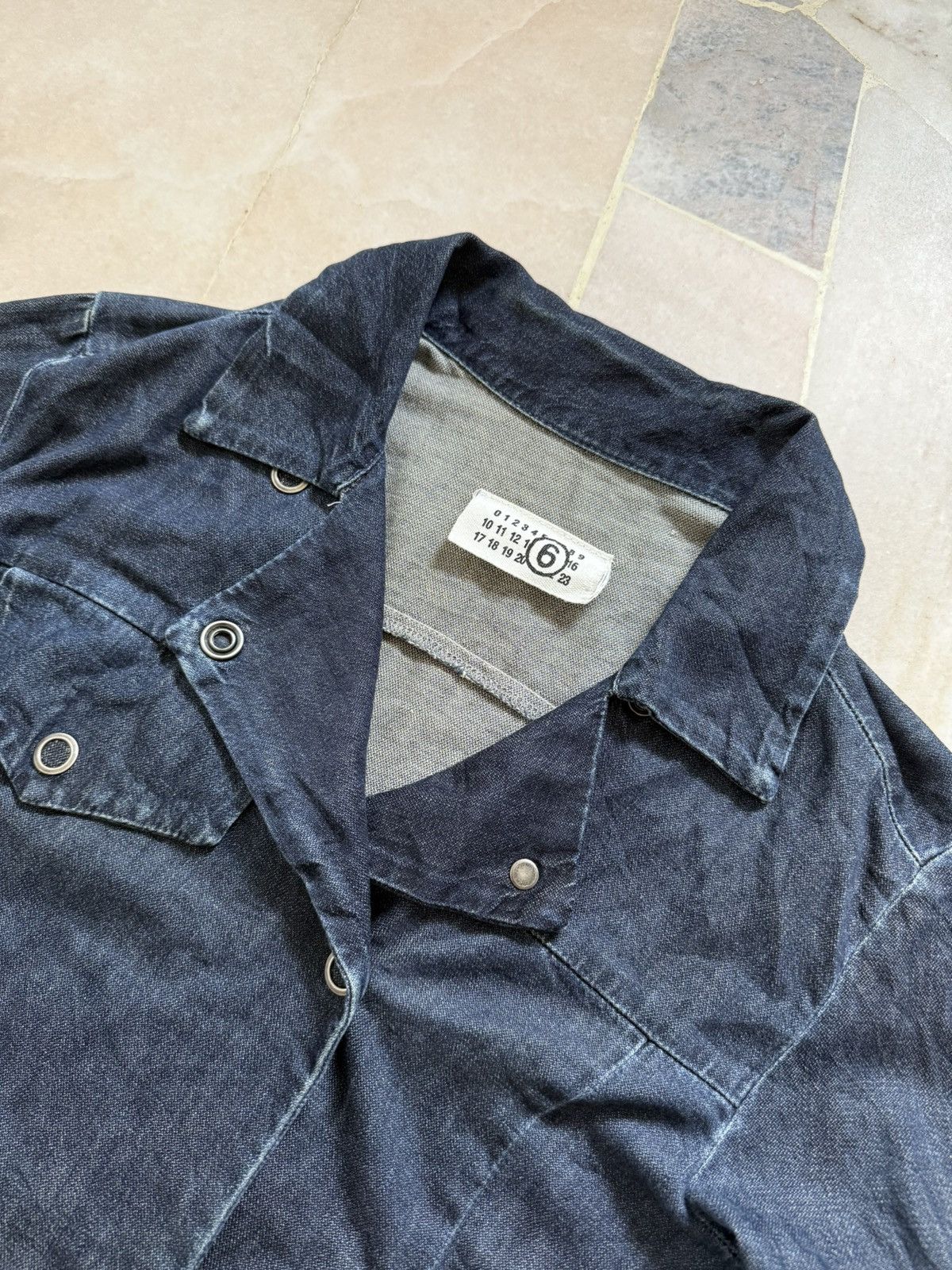 Maison Margiela Maison Margiela MM6 Double Breasted Denim jacket Size M / US 6-8 / IT 42-44 - 5 Thumbnail