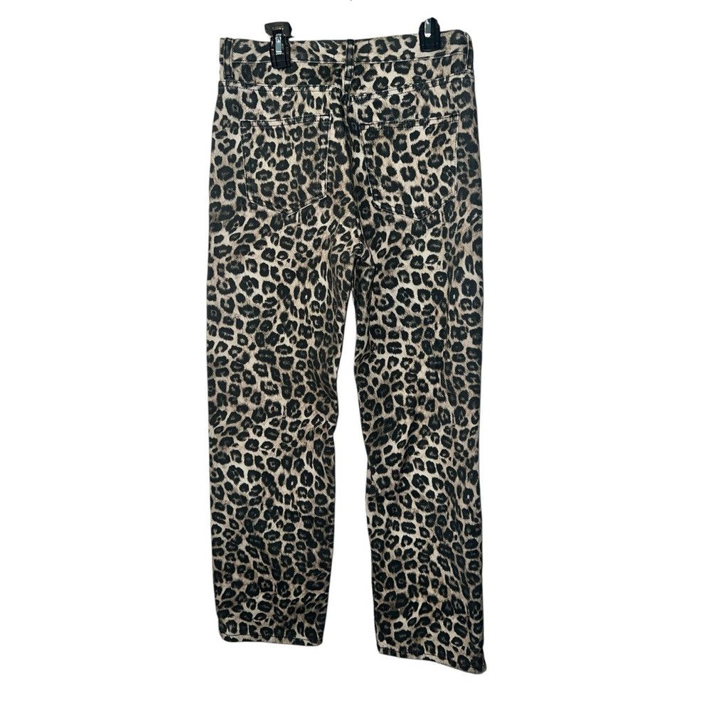 The Kooples The Kooples Leopard Print High Rise Straight Jeans Size 27 Size 27" / US 4 / IT 40 - 3 Thumbnail