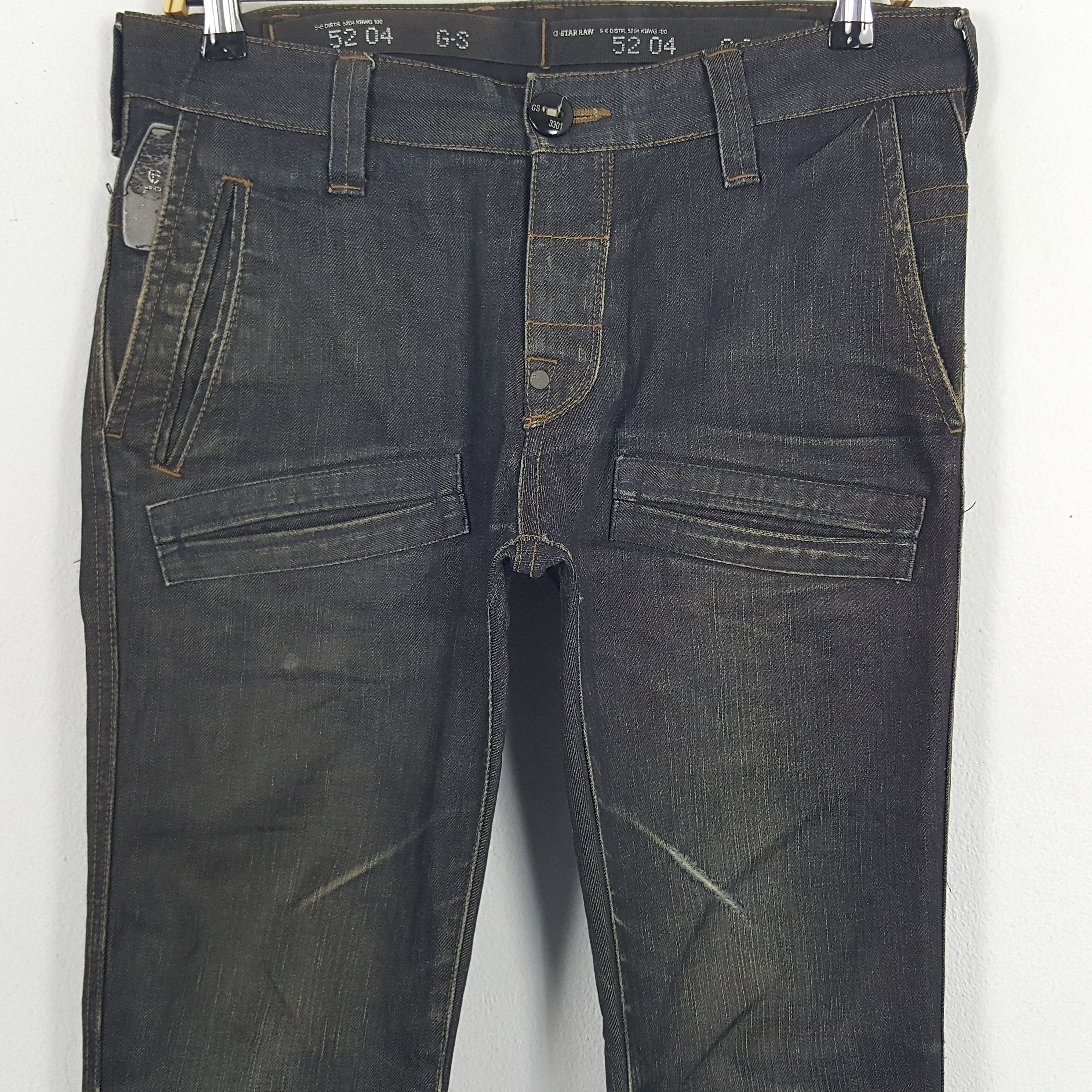 G-Star × Japanese Brand × Vintage Vintage G-Star Streetwear Denim Jeans Size US 32 / EU 48 - 2 Thumbnail