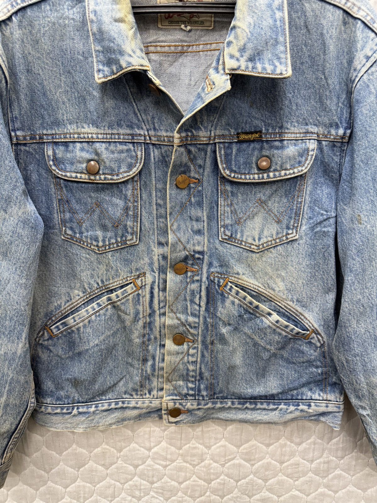 Wrangler 🔥ARCHIVE VINTAGE WRANGLER TRUCKER JACKET Size US M / EU 48-50 / 2 - 13 Thumbnail