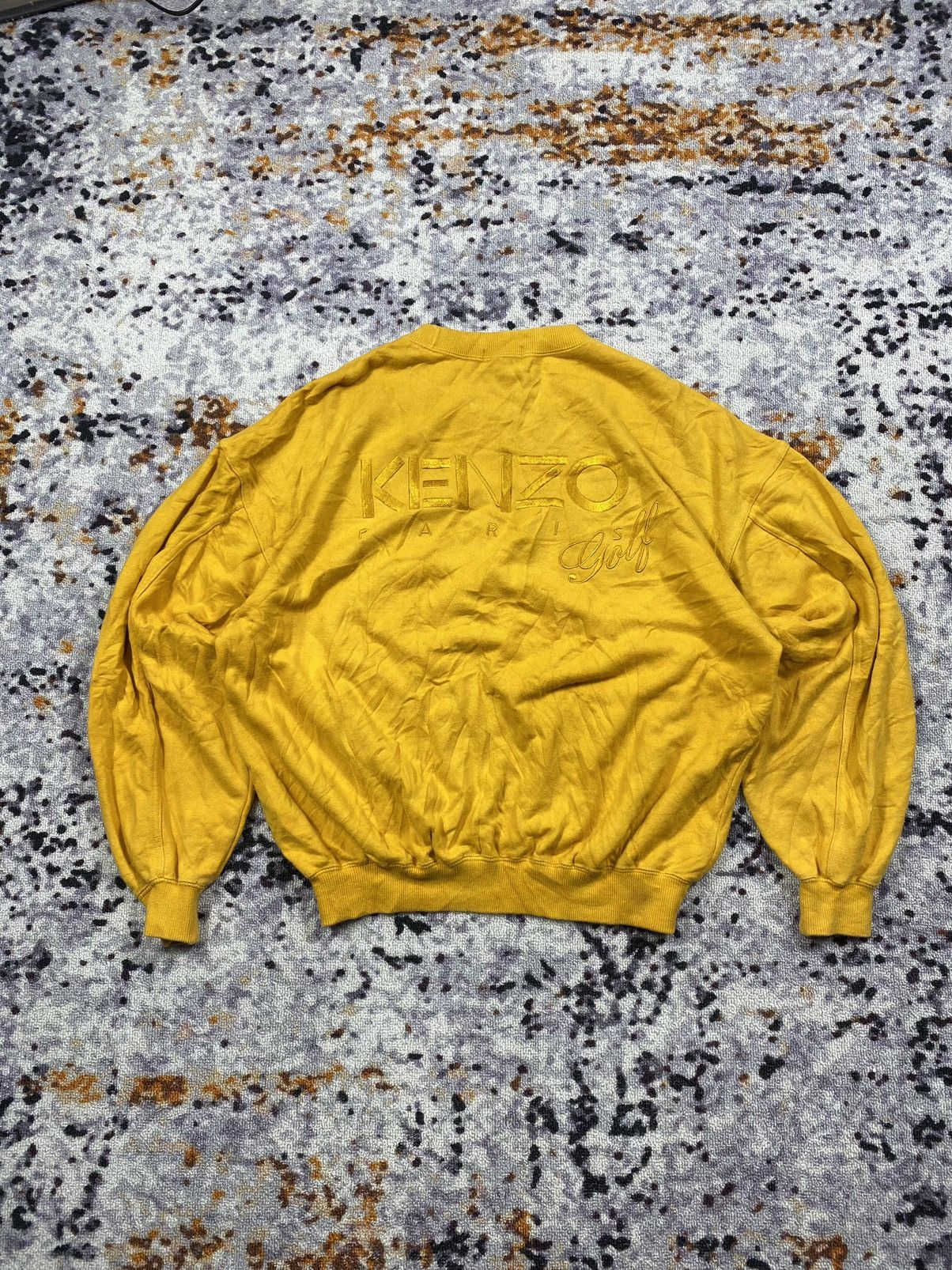 Japanese Brand × Kenzo × Vintage Vintage Kenzo Logo Golf Sweatshirt Cropped Size US M / EU 48-50 / 2 - 1 Thumbnail