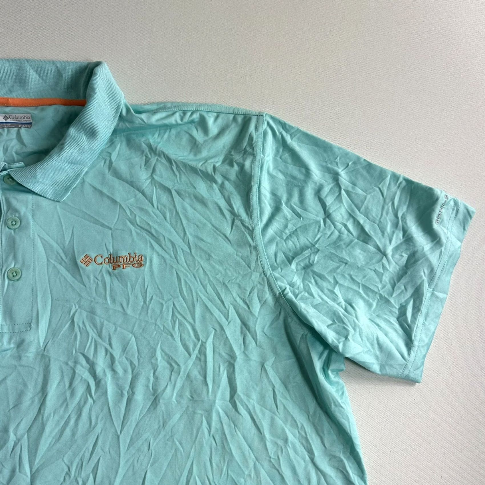 Vintage Columbia Terminal Tackle Polo Shirt Mens Size 2XL Fishing Blue Size US XXL / EU 58 / 5 - 3 Thumbnail