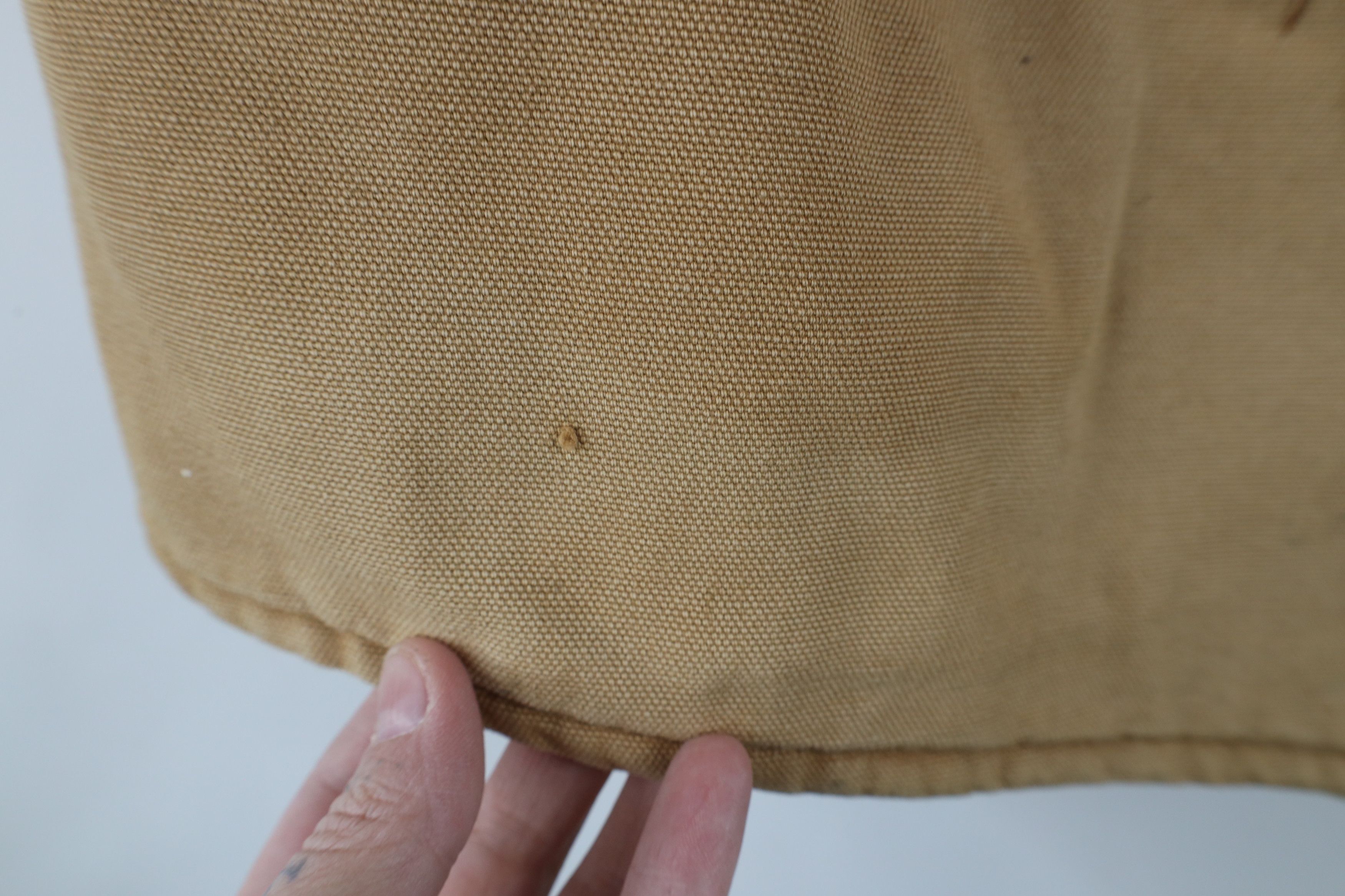 Carhartt × Vintage Vintage 80s 90s Carhartt Pile Fleece Lined Vest Jacket USA Size US L / EU 52-54 / 3 - 5 Thumbnail