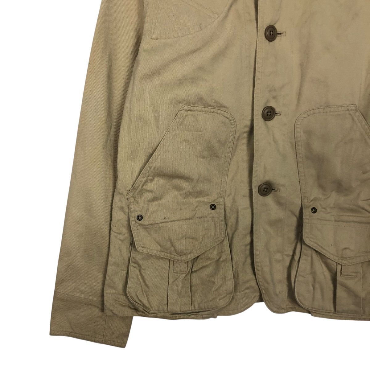 Ralph Lauren 🔥VINTAGE CROPPED CHORE WORK BIKER JACKET RALPH LAUREN Size M / US 6-8 / IT 42-44 - 6 Thumbnail