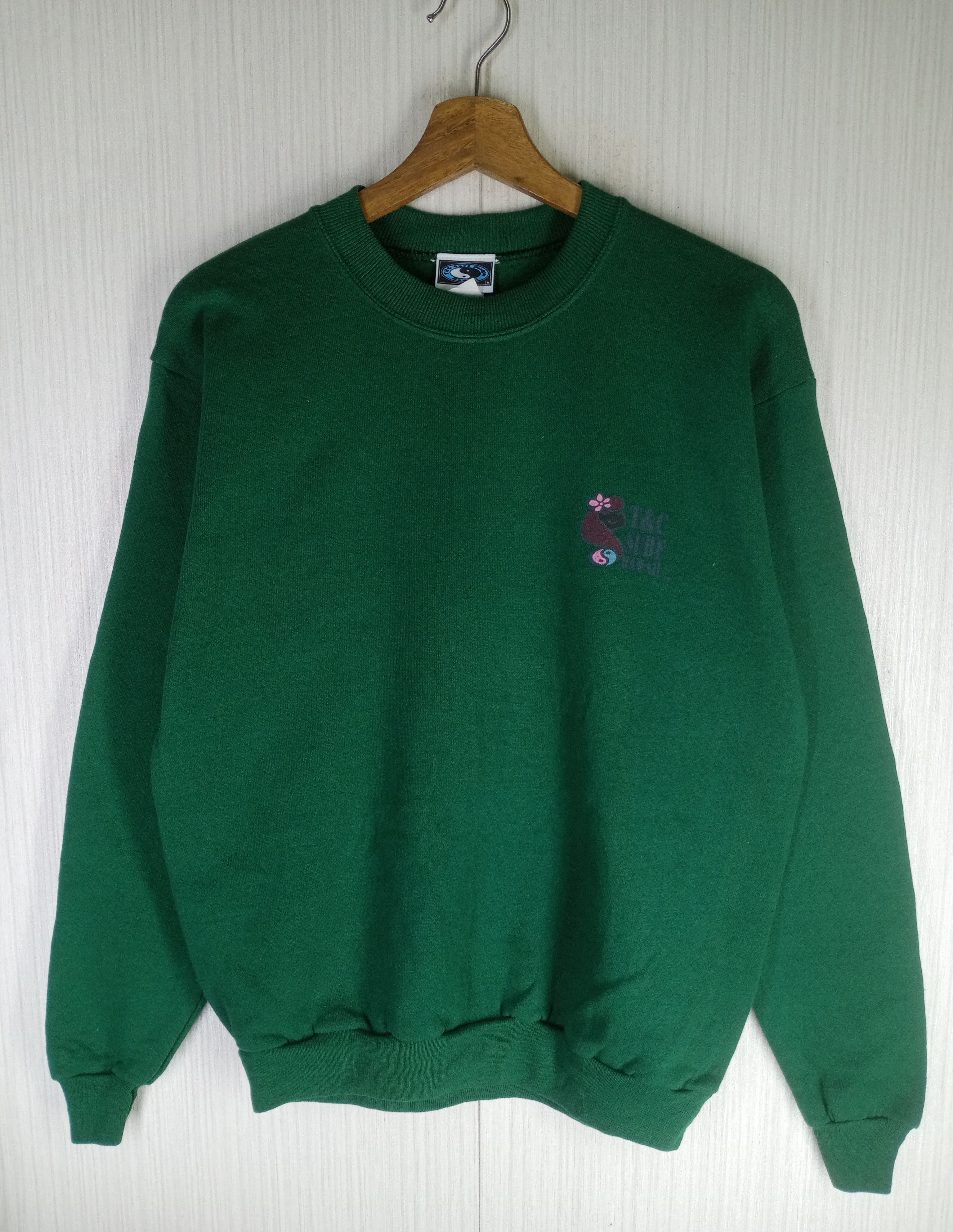 Ron Jon Surf Shop Rare Vintage 90s T&C Surf Hawaii Crewneck Sweatshirt Size US XL / EU 56 / 4 - 3 Thumbnail