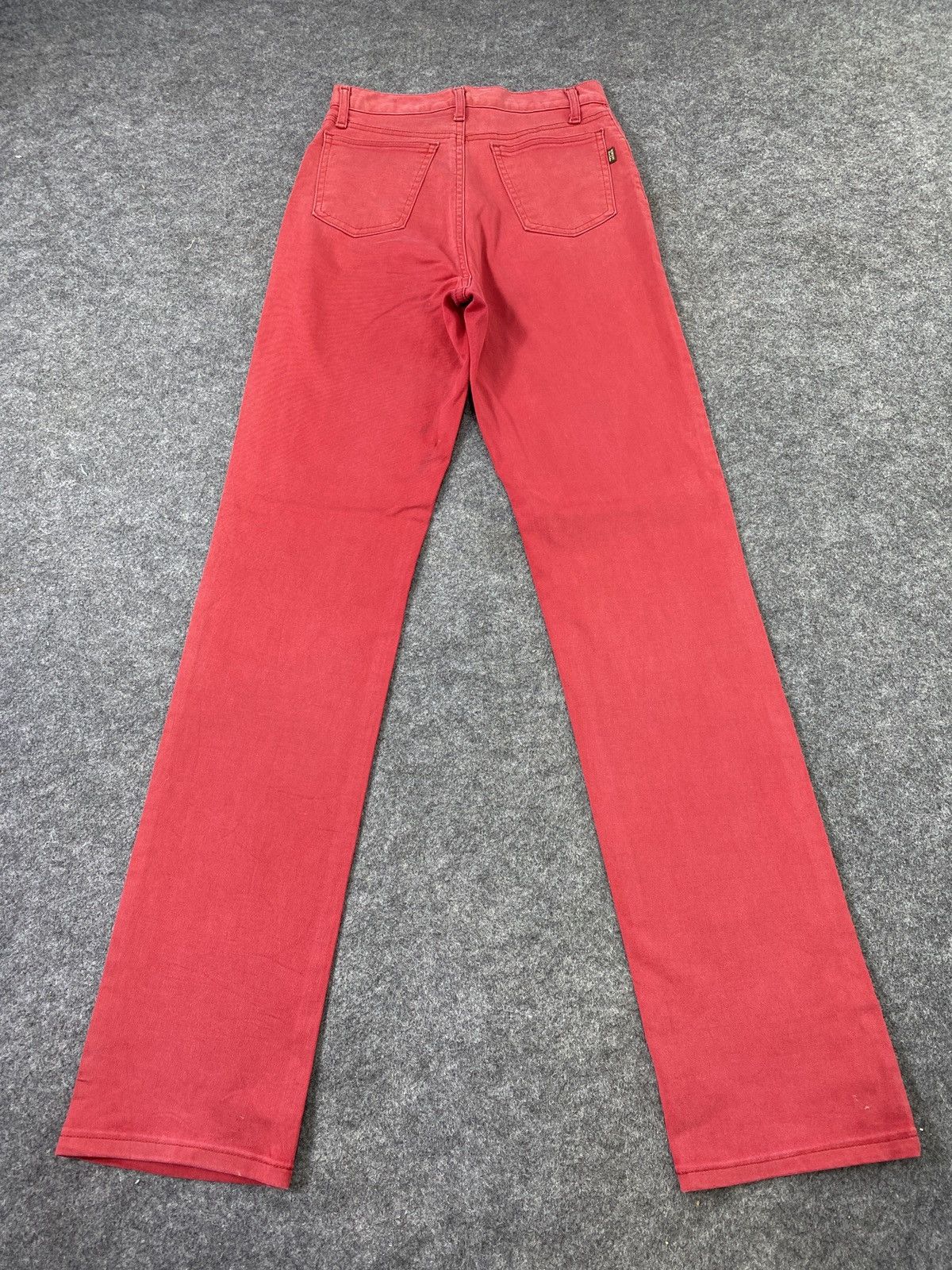 Japanese Brand × Jean Bobson Fit Red Jeans - J1043 Size 24" / US 00 / IT 34 - 5 Thumbnail