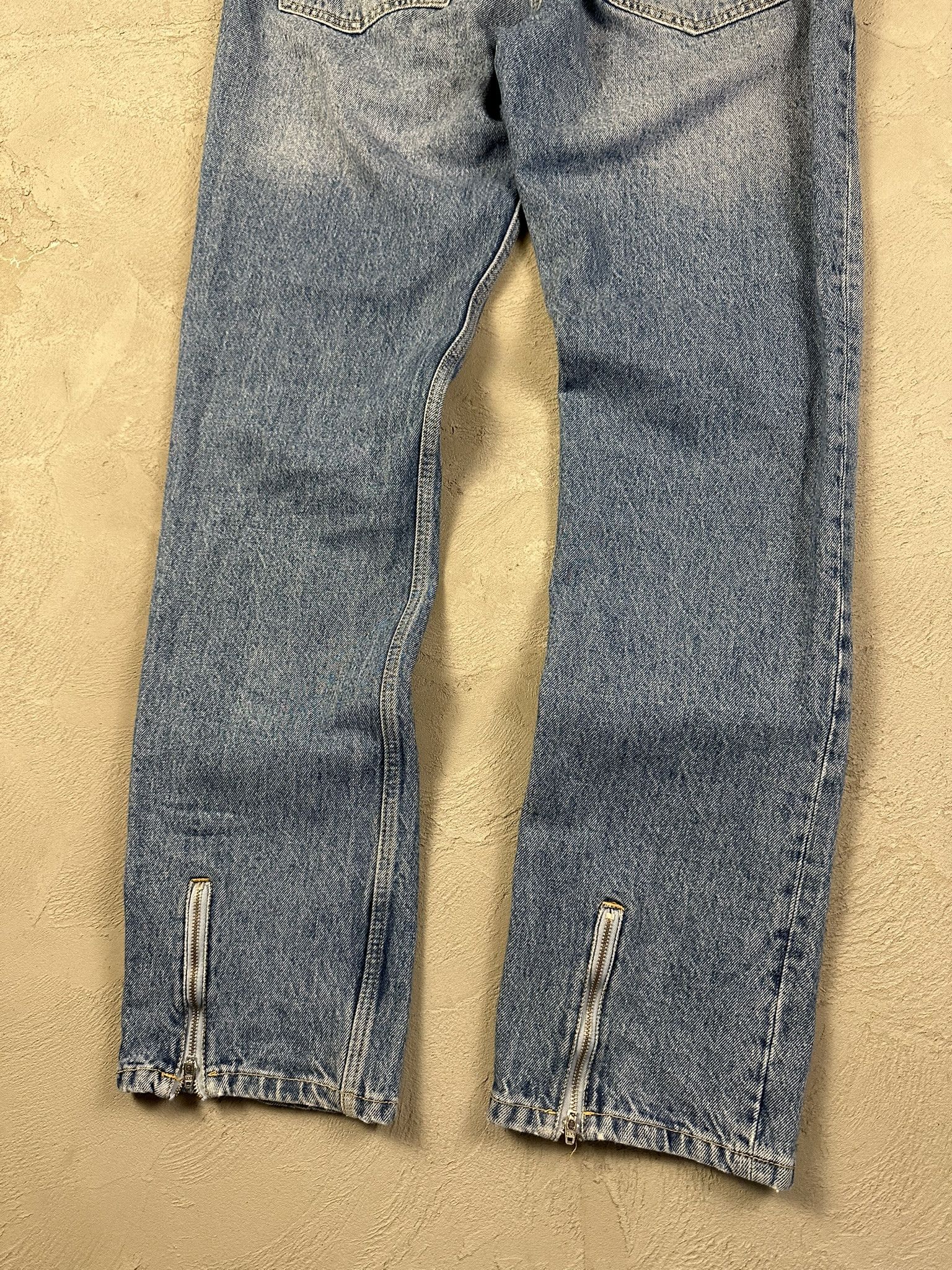 Japanese Brand Eightyfive Avant Garde Oversized Faded Distressed Jeans Size US 32 / EU 48 - 7 Thumbnail