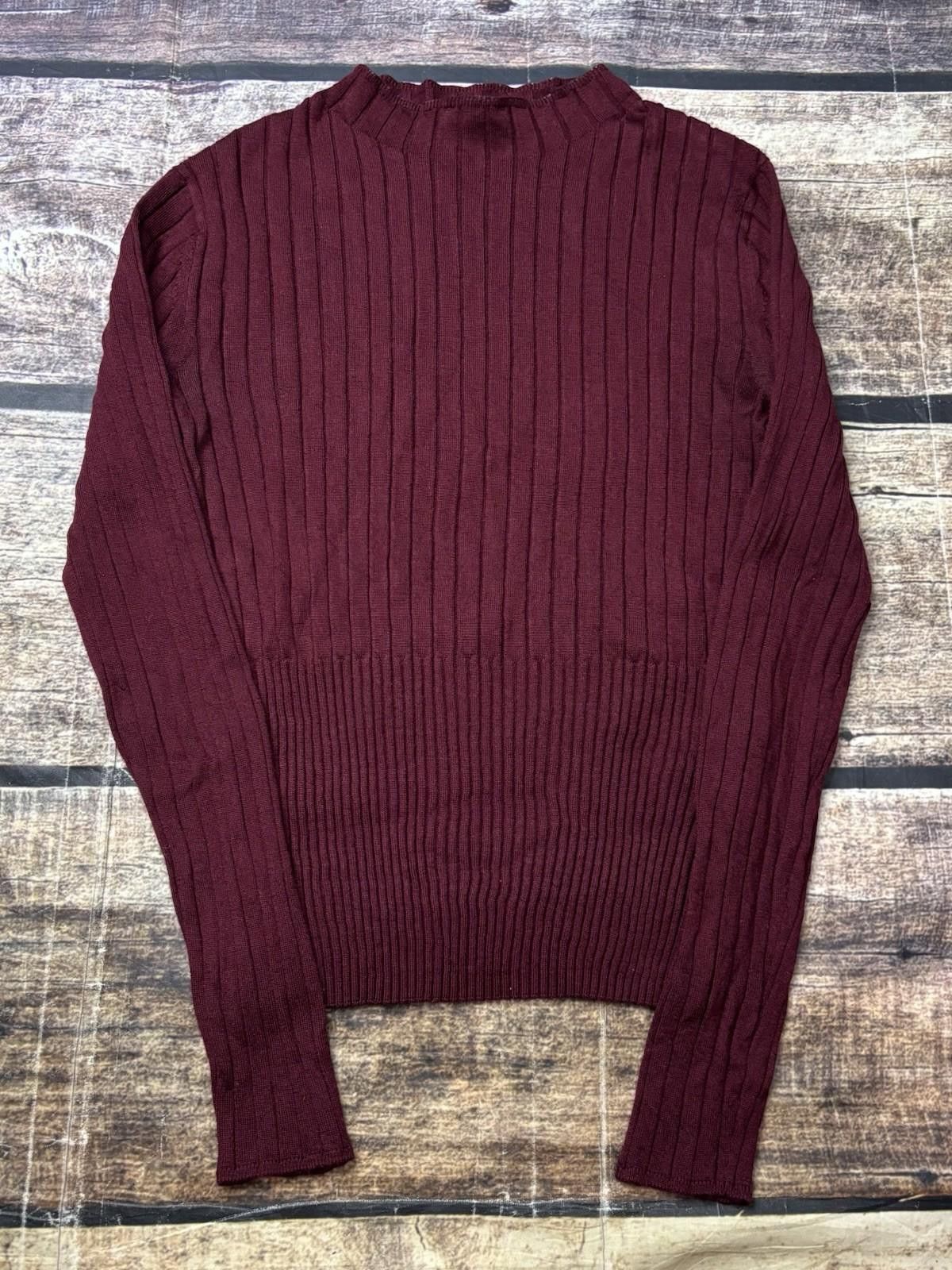 Banana Republic Banana Republic Sweater Womens Small Merino Wool Ribbed Size S / US 4 / IT 40 - 1 Thumbnail