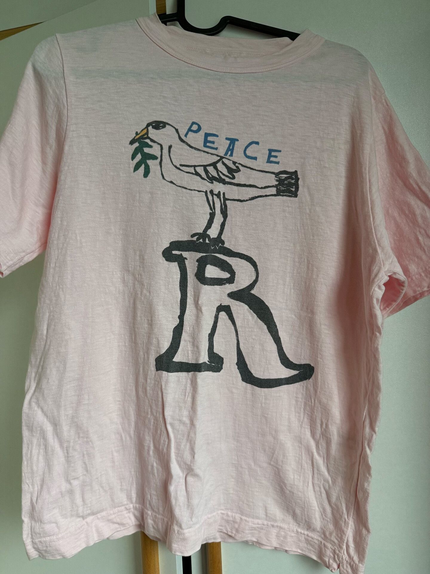 Pink Bird Graphic T-Shirt