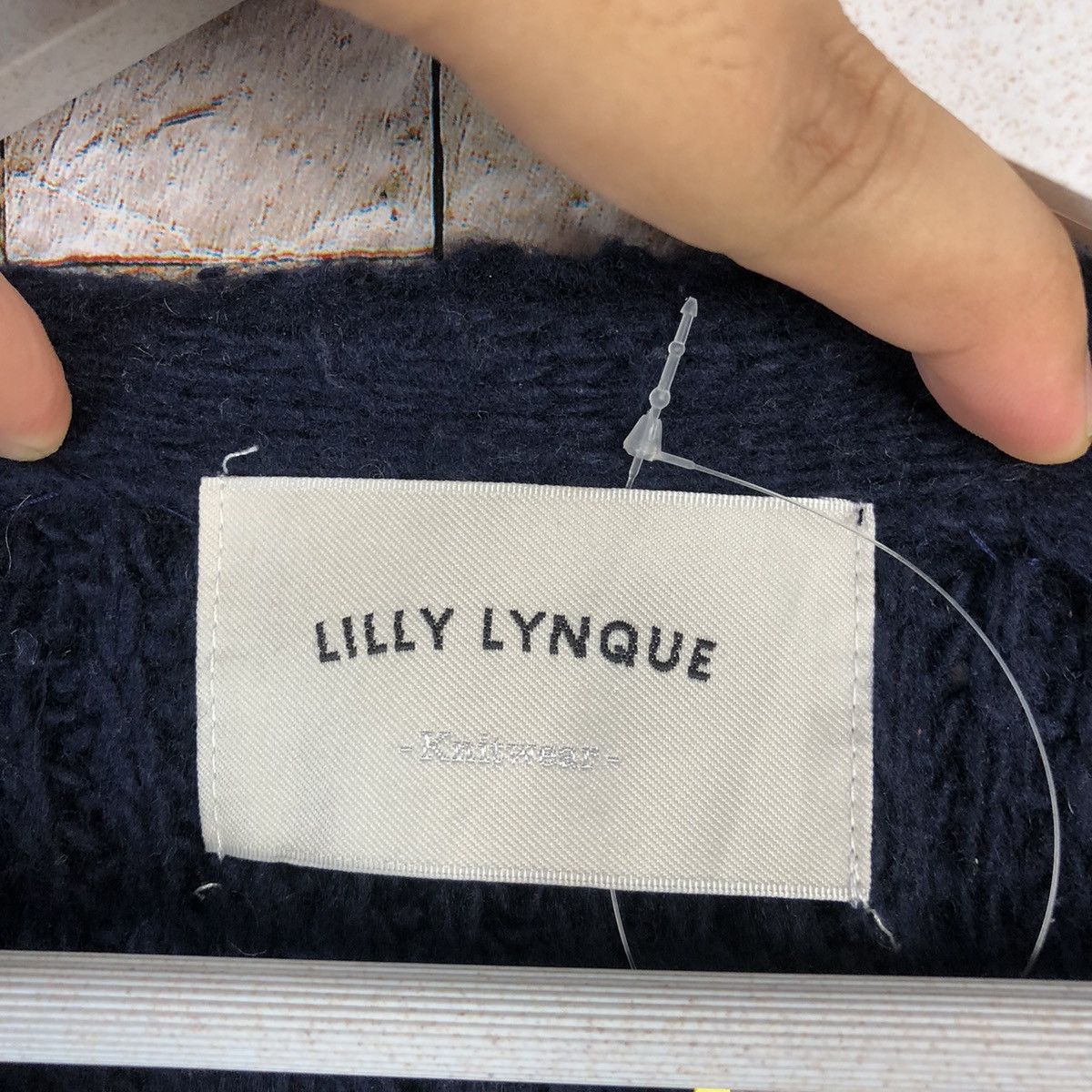 Homespun Knitwear × Japanese Brand Lilly Lyn Dark Blue Knitwear #A1069 Size M / US 6-8 / IT 42-44 - 9 Thumbnail