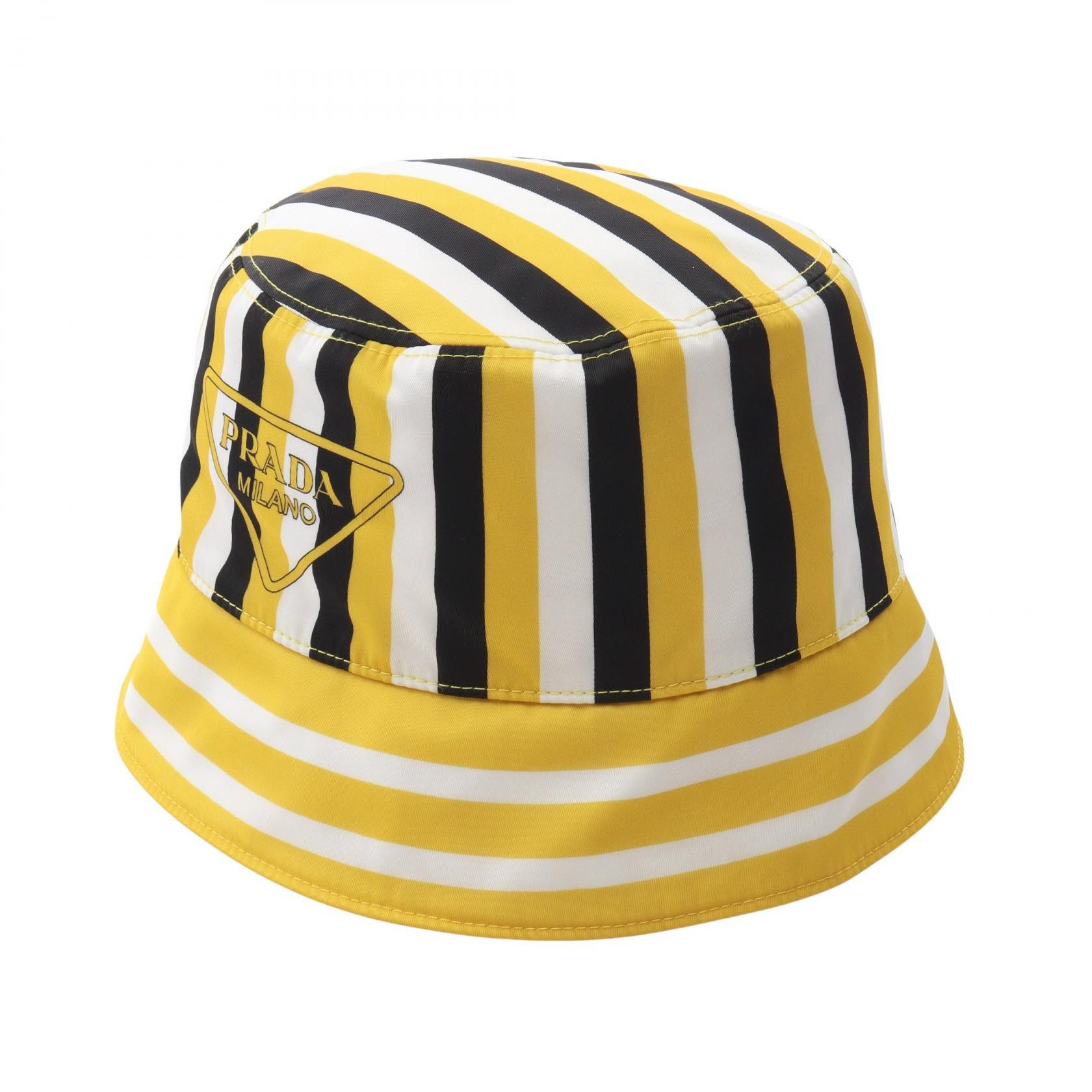 Prada Prada Prada Re-Nylon Bucket Hat Textile Hats DUTY FREE for USA Size ONE SIZE - 1 Thumbnail